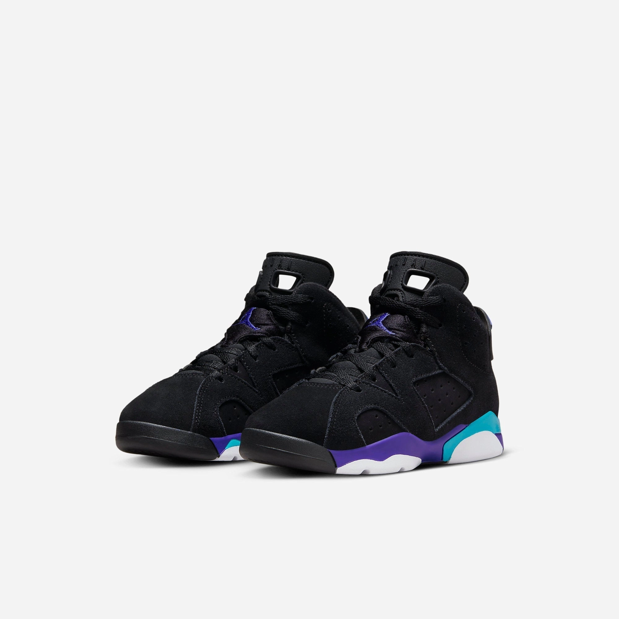 (PS) Air Jordan 6 Retro 'Black / Aqua' (2023) DV3605-004 Air Jordan 6 Classic High-Top Sneakers