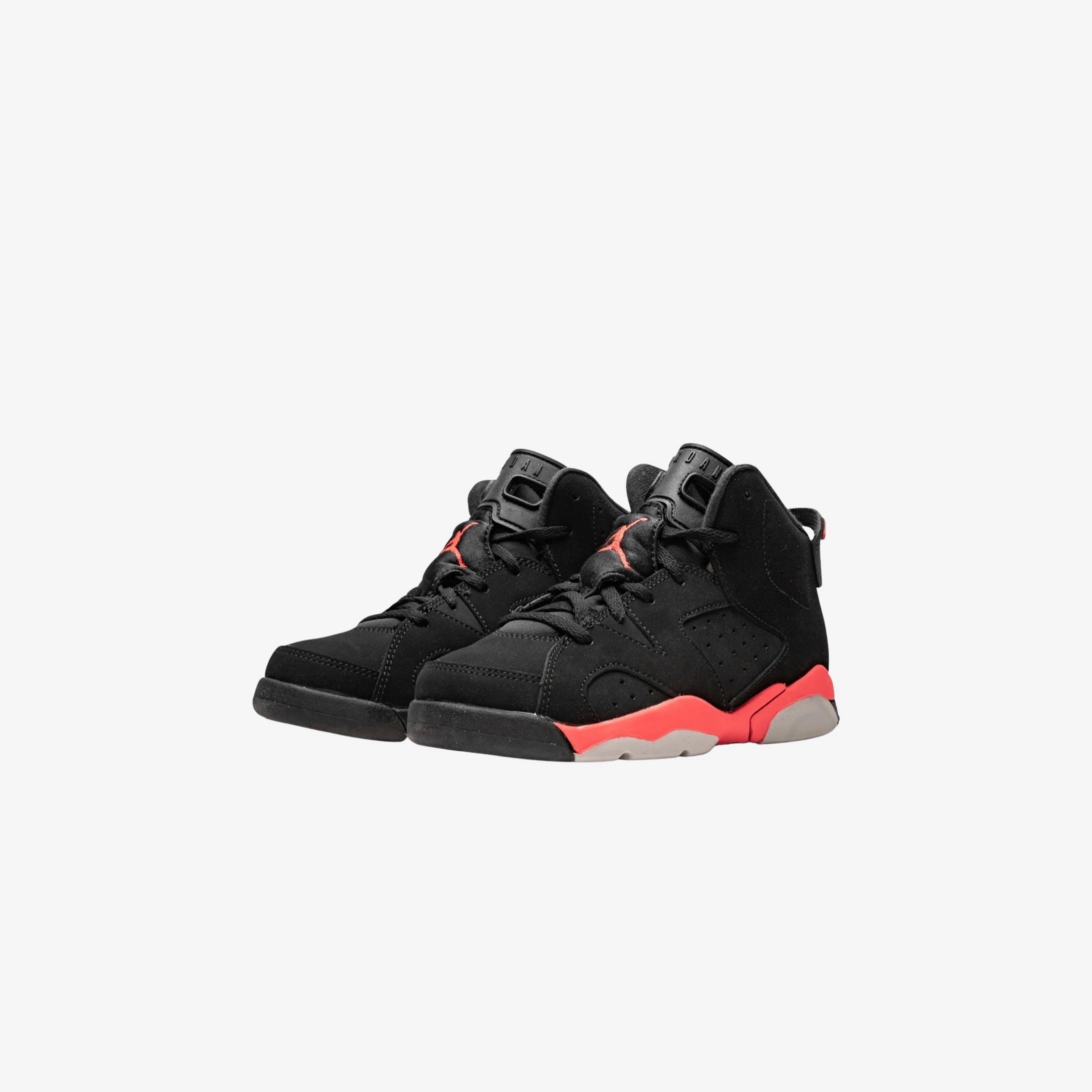(PS) Air Jordan 6 Retro 'Black / Infrared' (2014) 384666-023 Air Jordan 6 Classic High-Top Sneakers