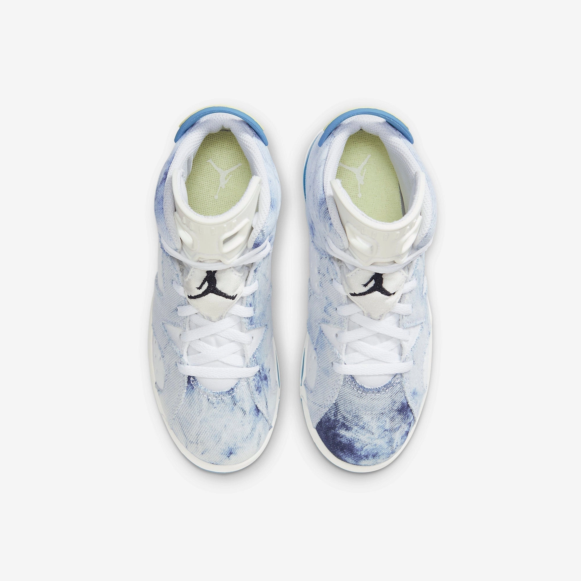 (PS) Air Jordan 6 Retro 'Denim' (2022) DX6176-100 Air Jordan 6 Classic High-Top Sneakers