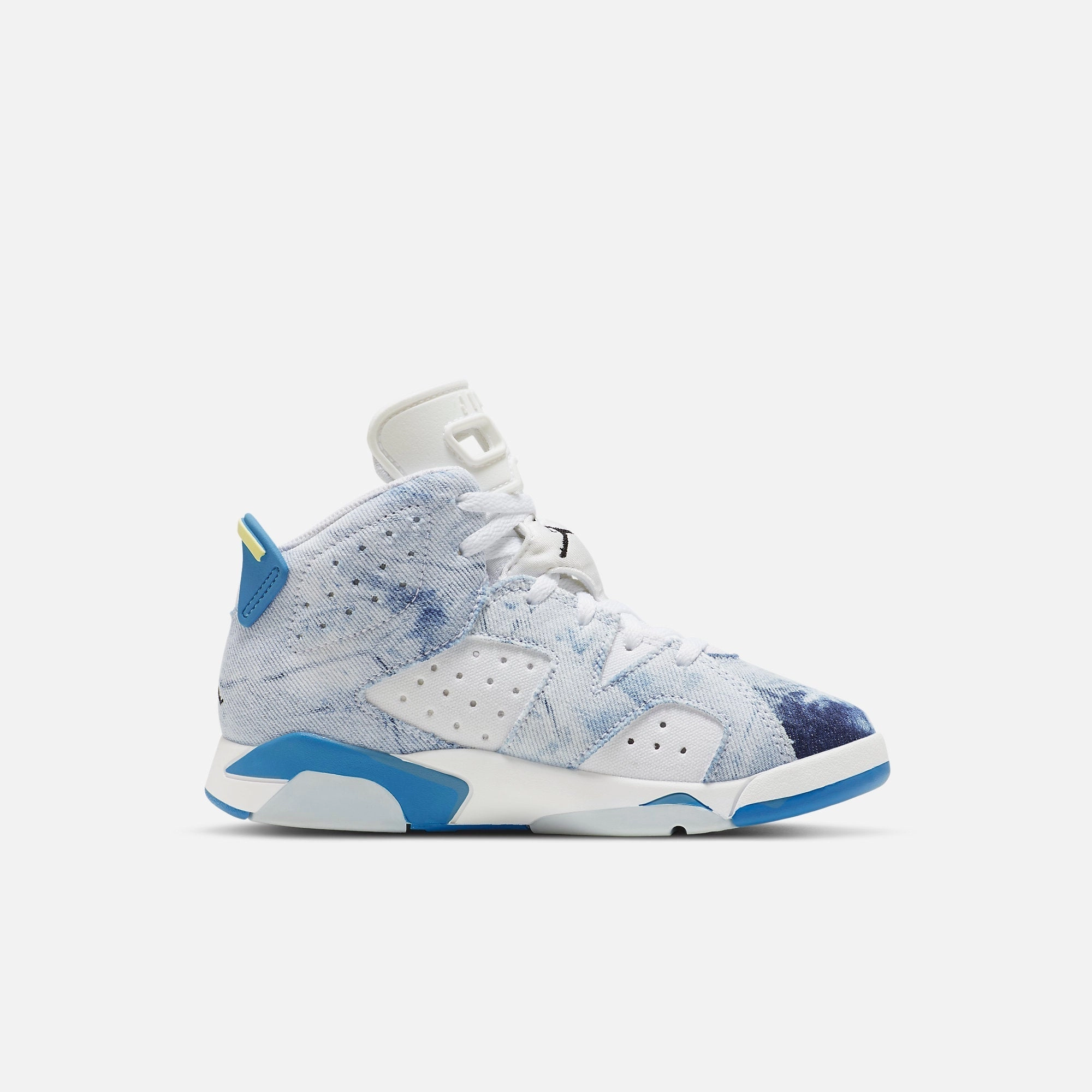 (PS) Air Jordan 6 Retro 'Denim' (2022) DX6176-100 Air Jordan 6 Classic High-Top Sneakers
