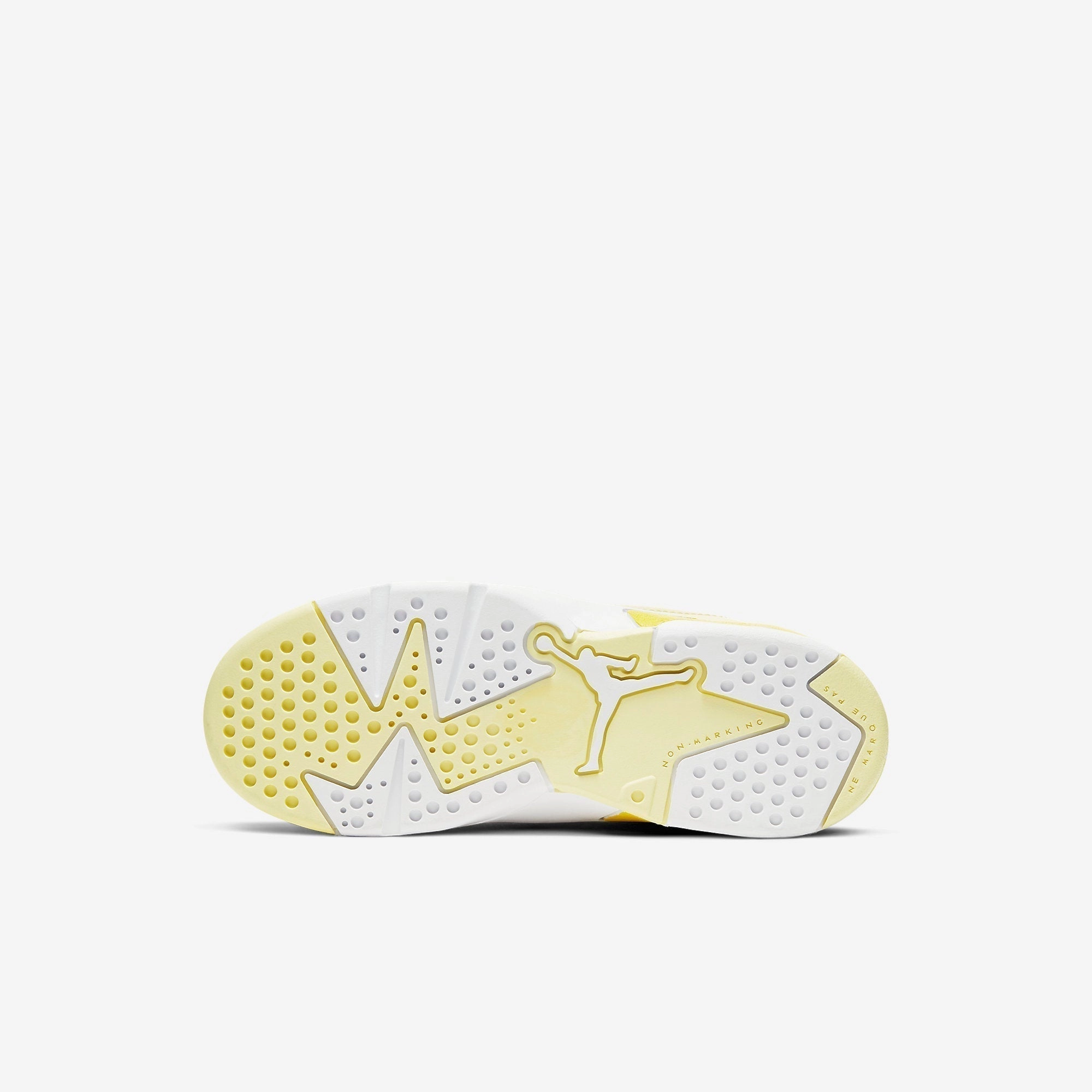 (PS) Air Jordan 6 Retro 'Dynamic Yellow Floral' (2020) 543389-800 Air Jordan 6 Classic High-Top Sneakers