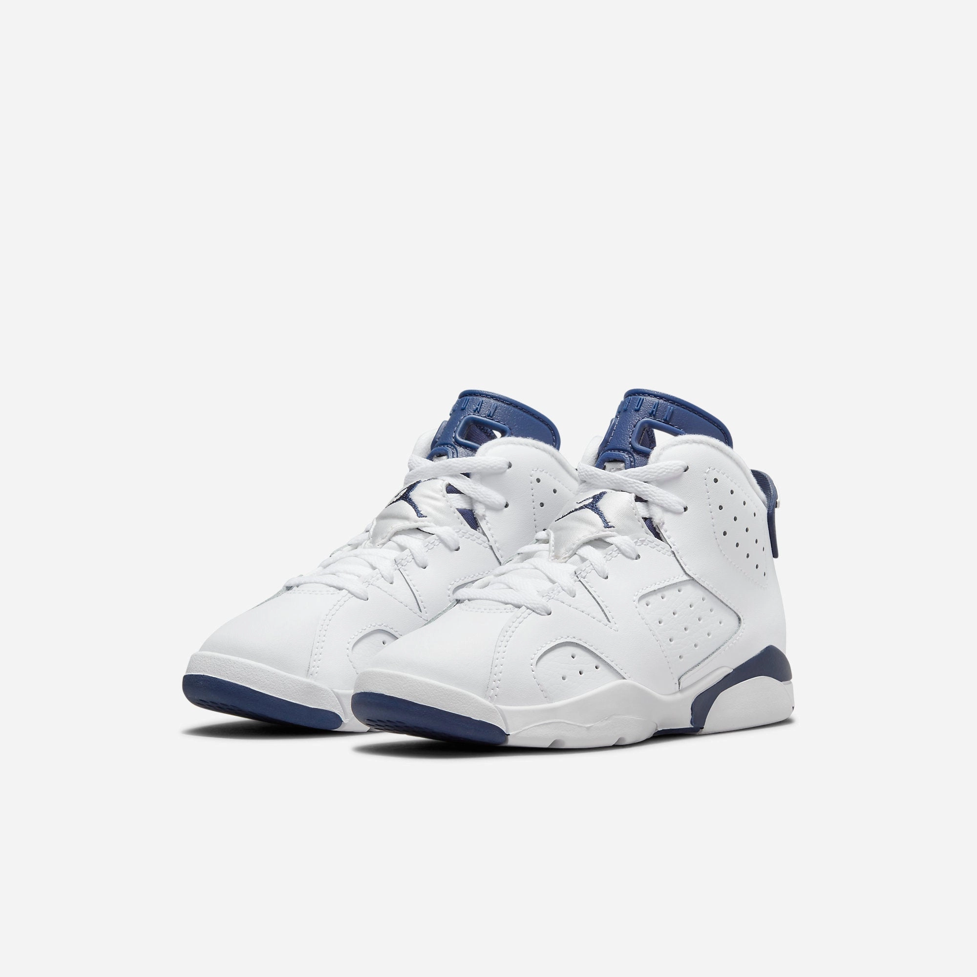 (PS) Air Jordan 6 Retro 'Midnight Navy' (2022) 384666-141 Air Jordan 6 Classic High-Top Sneakers