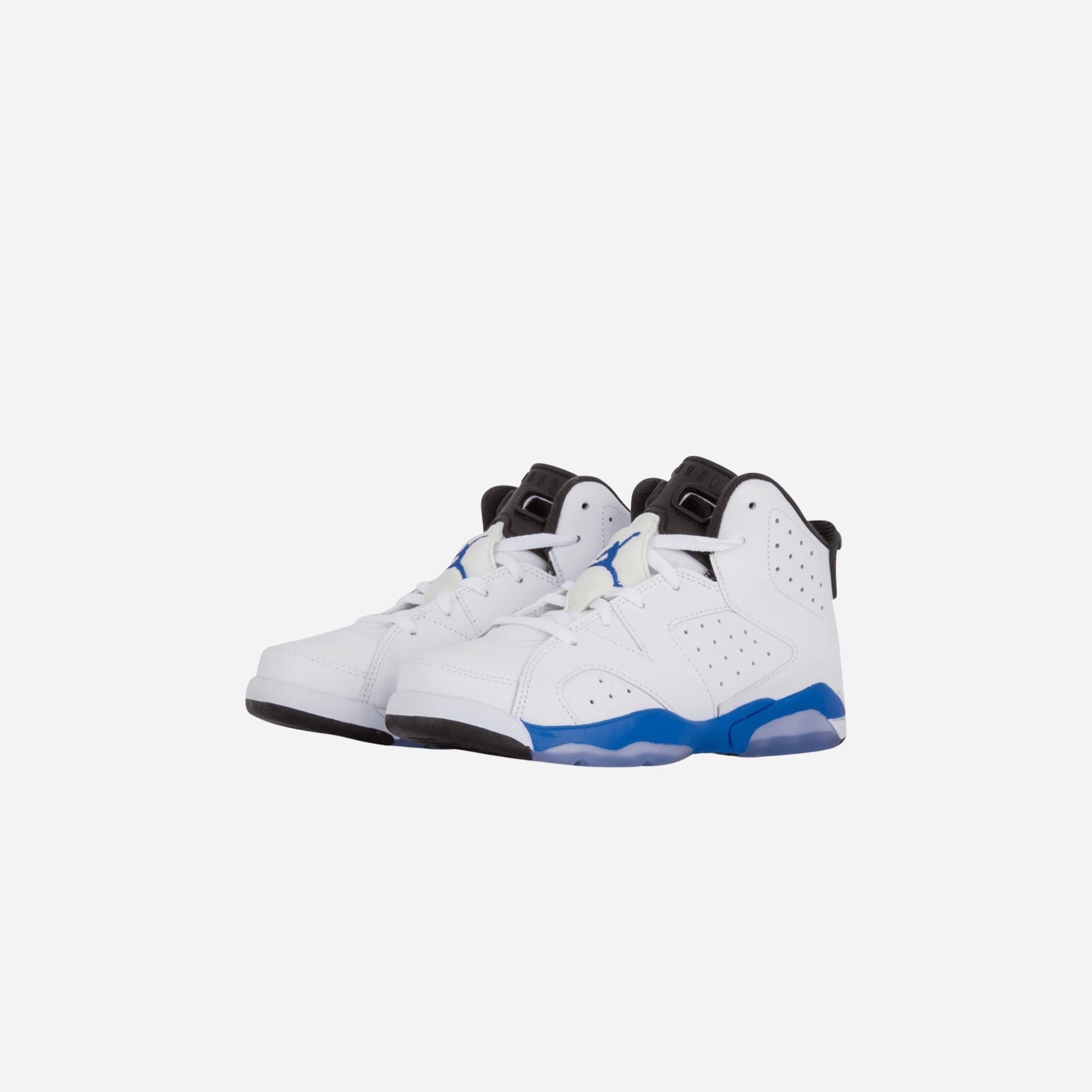 (PS) Air Jordan 6 Retro 'Sport Blue' (2014) 384666-107 Air Jordan 6 Classic High-Top Sneakers