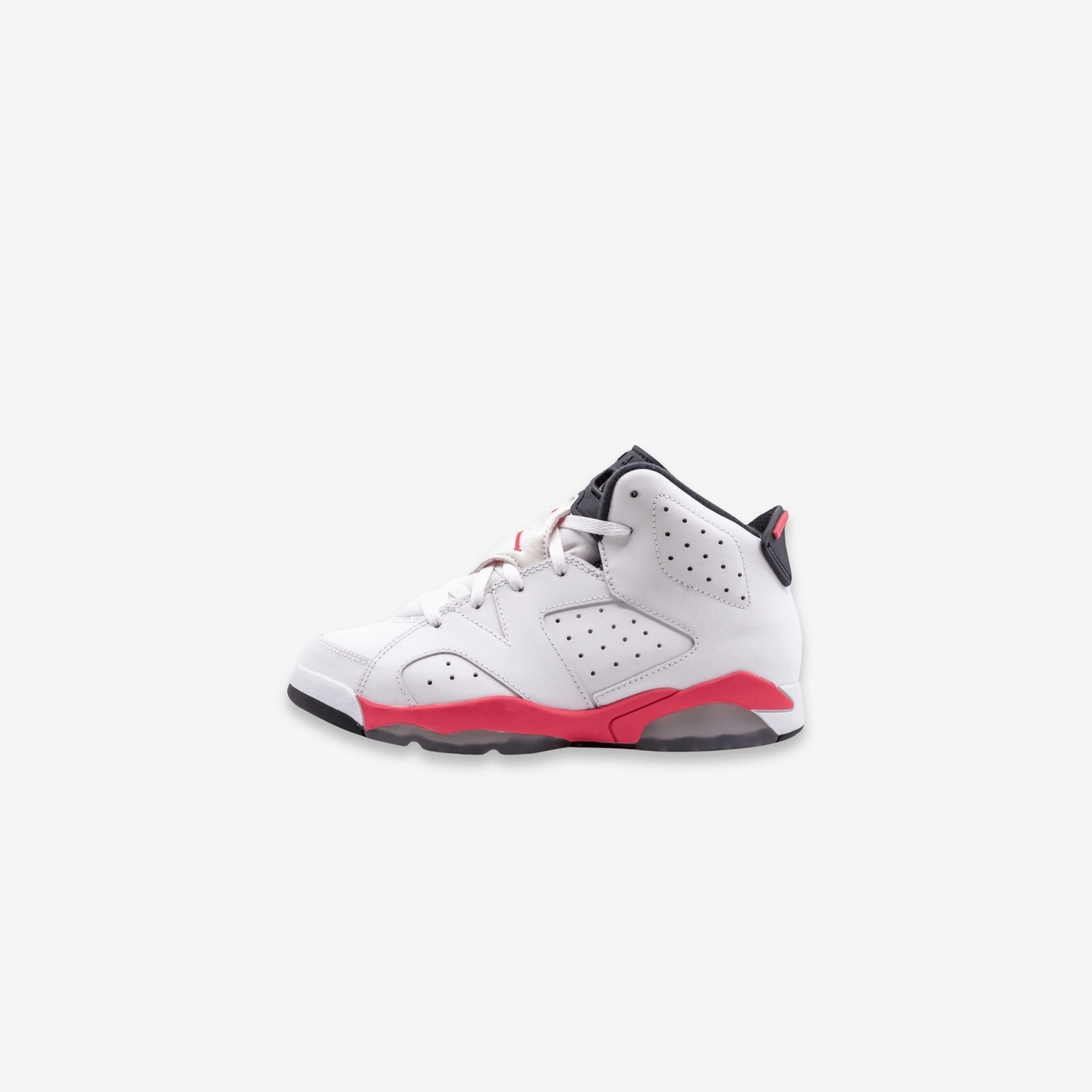 (PS) Air Jordan 6 Retro 'White / Infrared' (2014) 384666-123 Air Jordan 6 high-top shoes for hoop fans