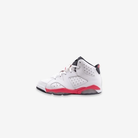 (PS) Air Jordan 6 Retro 'White / Infrared' (2014) 384666-123 Air Jordan 6 high-top shoes for hoop fans