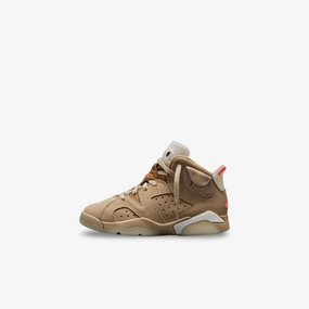 (PS) Air Jordan 6 Retro SP x Travis Scott 'Cactus Jack British Khaki' (2021) DH0693-200 Air Jordan 6 high-top shoes for hoop fans