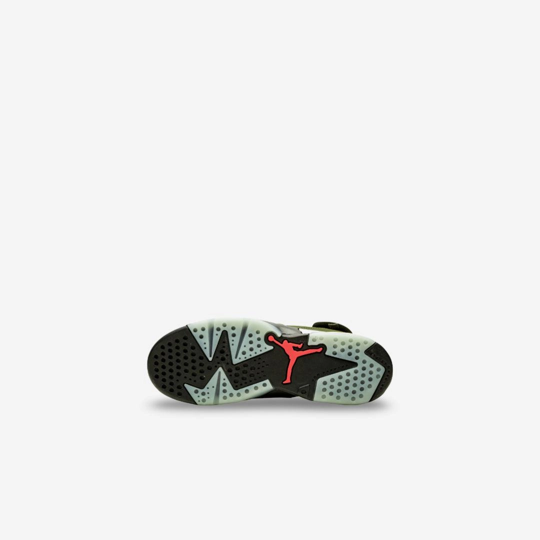 (PS) Air Jordan 6 Retro SP x Travis Scott 'Cactus Jack Medium Olive' (2019) CQ3565-200 Air Jordan 6 Classic High-Top Sneakers