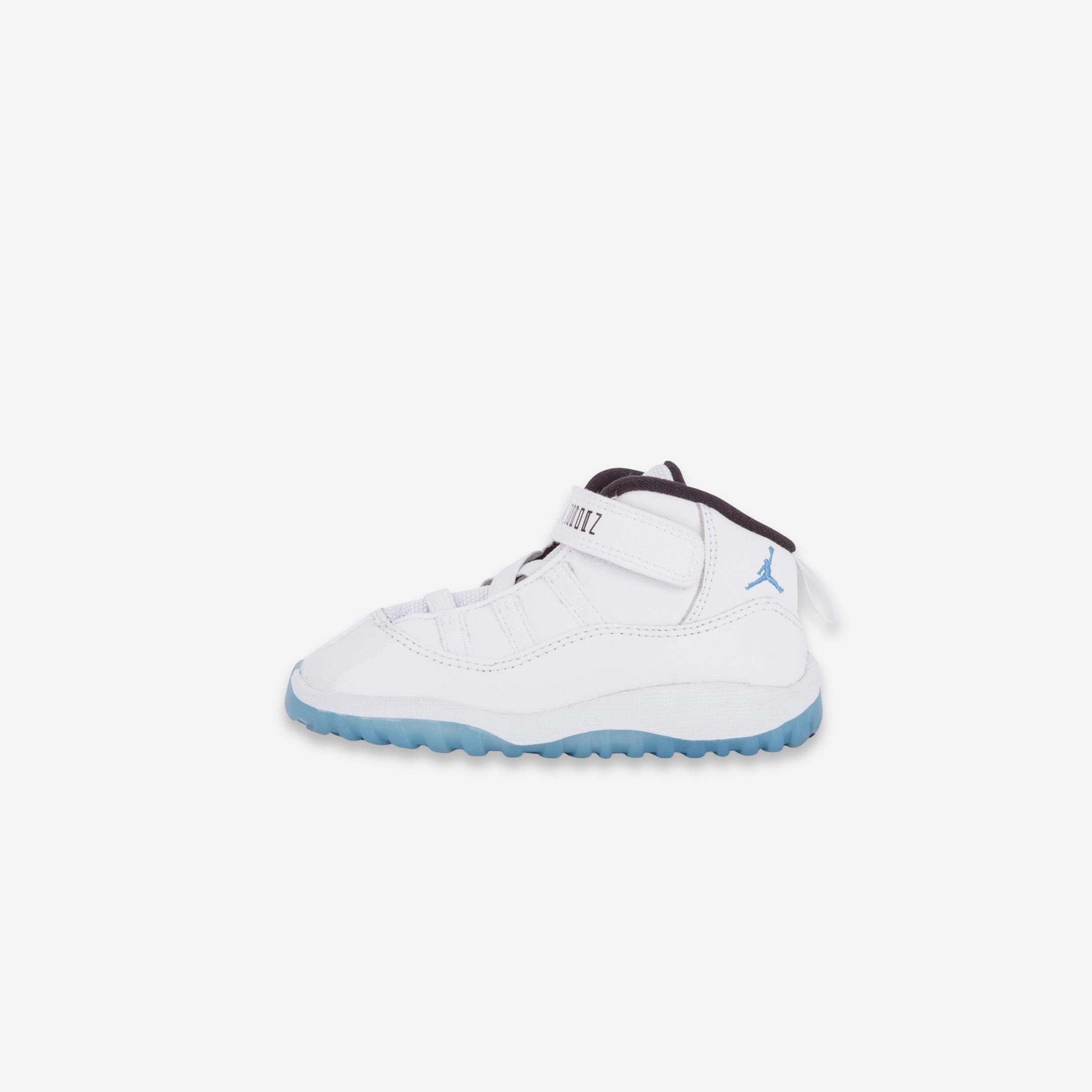 (TD) Air Jordan 11 Retro 'Columbia / Legend Blue' (2014) 378040-117 Air Jordan 11 basketball shoes with patent look
