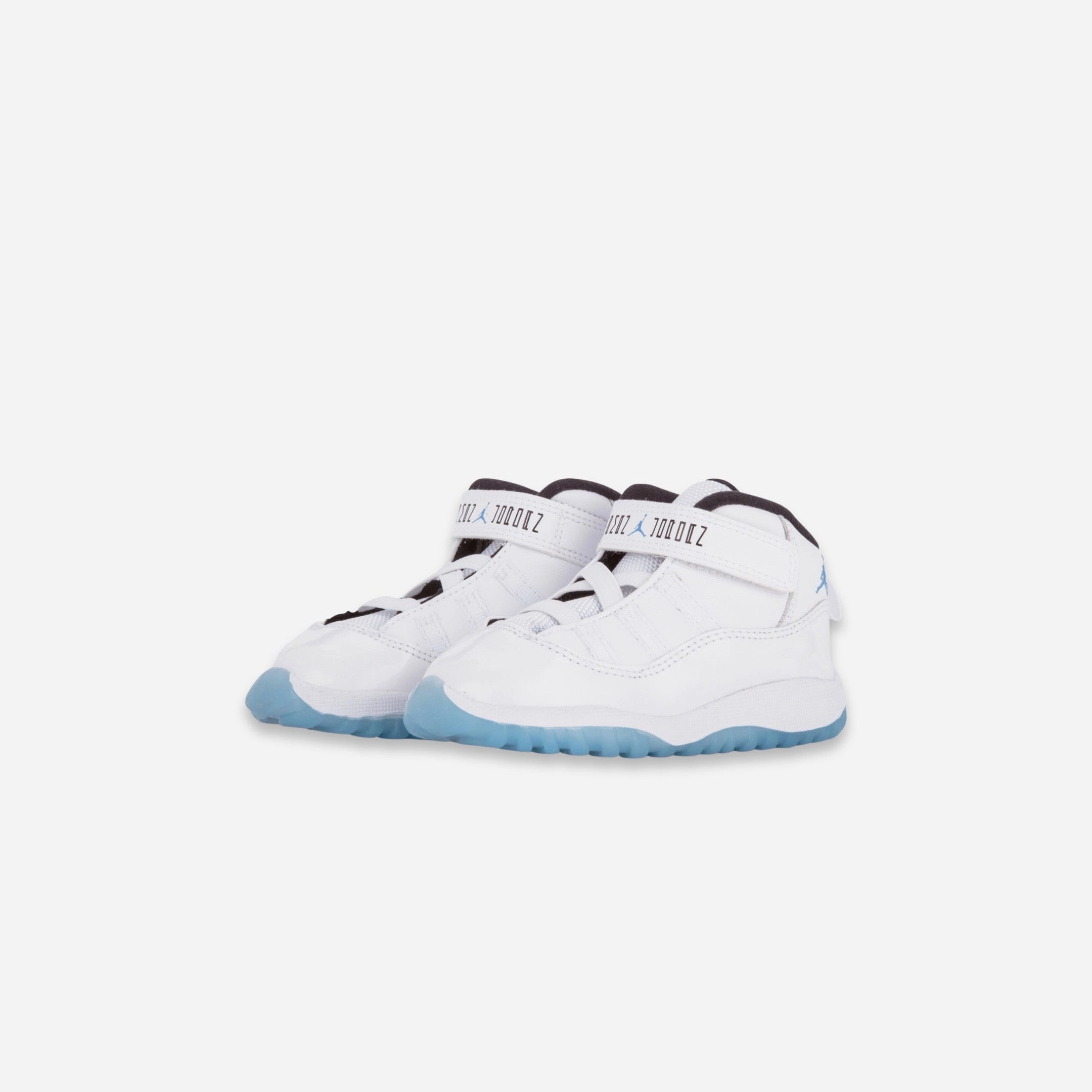 (TD) Air Jordan 11 Retro 'Columbia / Legend Blue' (2014) 378040-117 Air Jordan 11 Patent Basketball Shoes