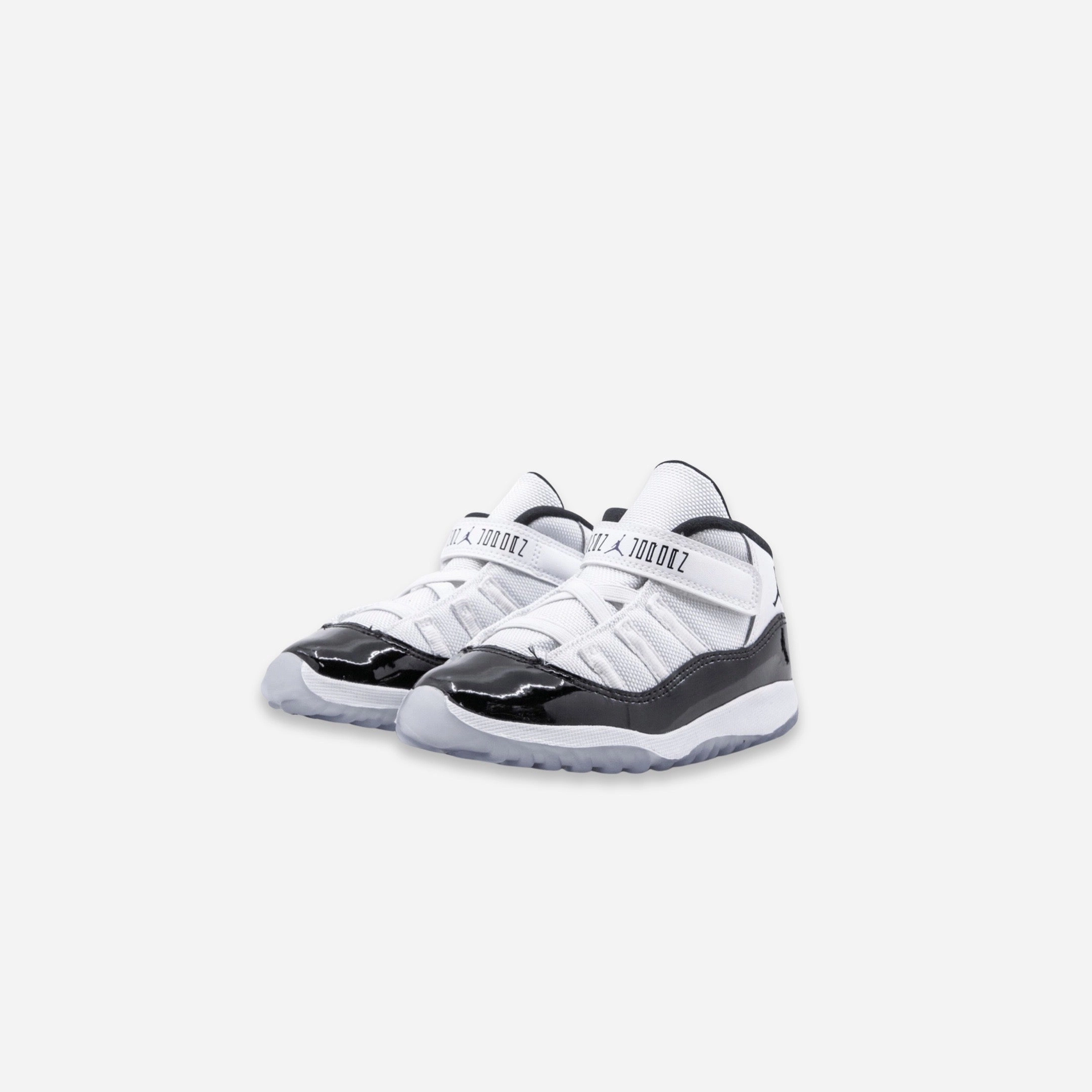 (TD) Air Jordan 11 Retro 'Concord' (2018) 378040-100 Air Jordan 11 Patent Basketball Shoes