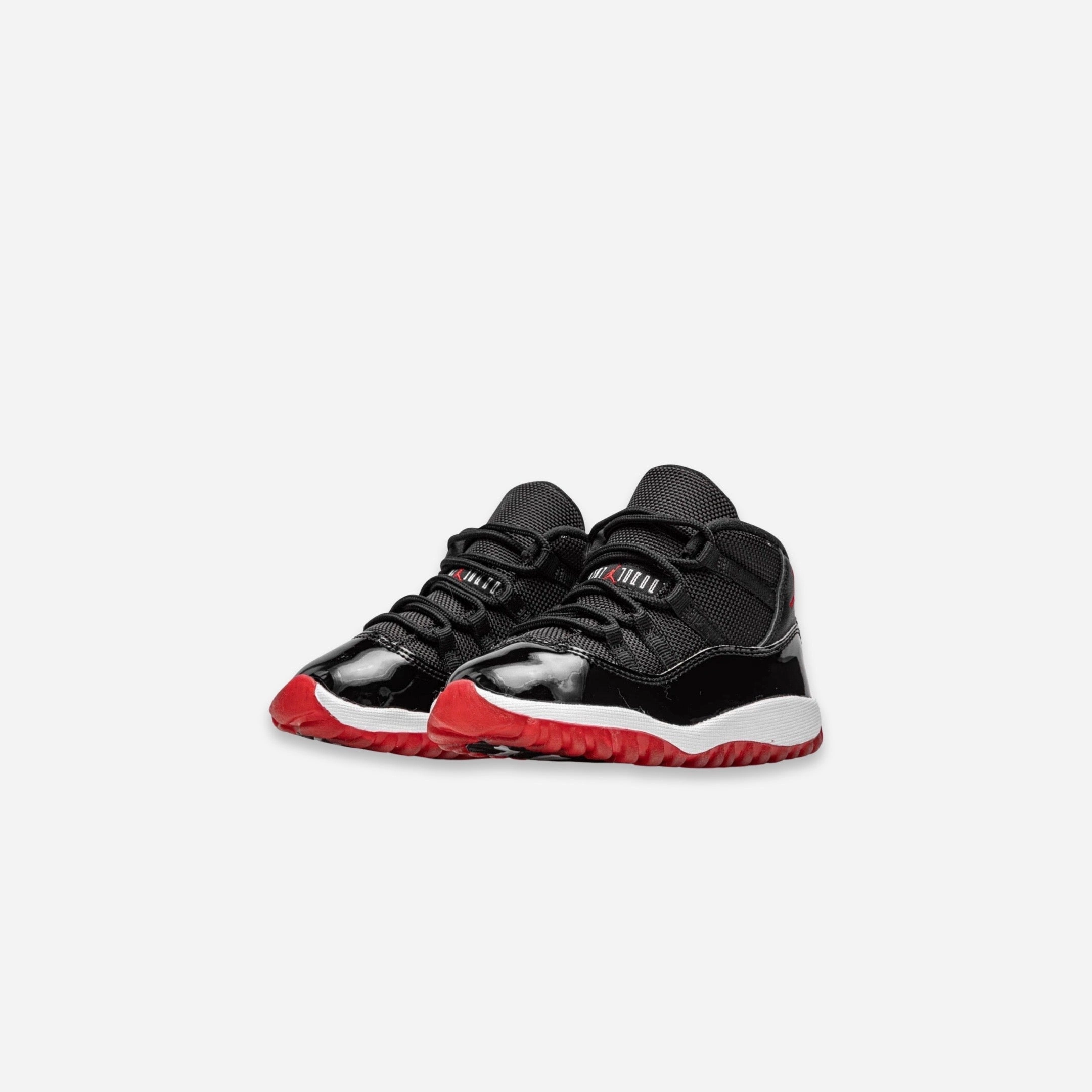 (TD) Air Jordan 11 Retro 'Playoffs / Bred' (2019) 378040-061 Air Jordan 11 Patent Basketball Shoes