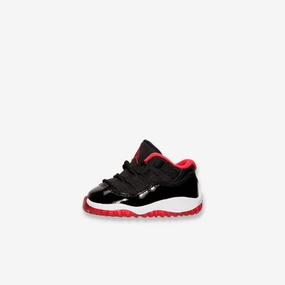 (TD) Air Jordan 11 Retro Low 'Bred' (2015) 505836-012 Air Jordan 11 basketball shoes with patent look