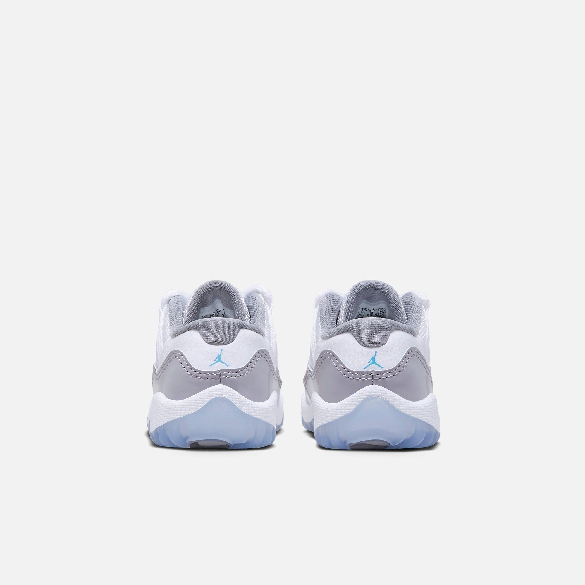 (TD) Air Jordan 11 Retro Low 'Cement Grey' (2023) 505836-140 Air Jordan 11 Patent Basketball Shoes