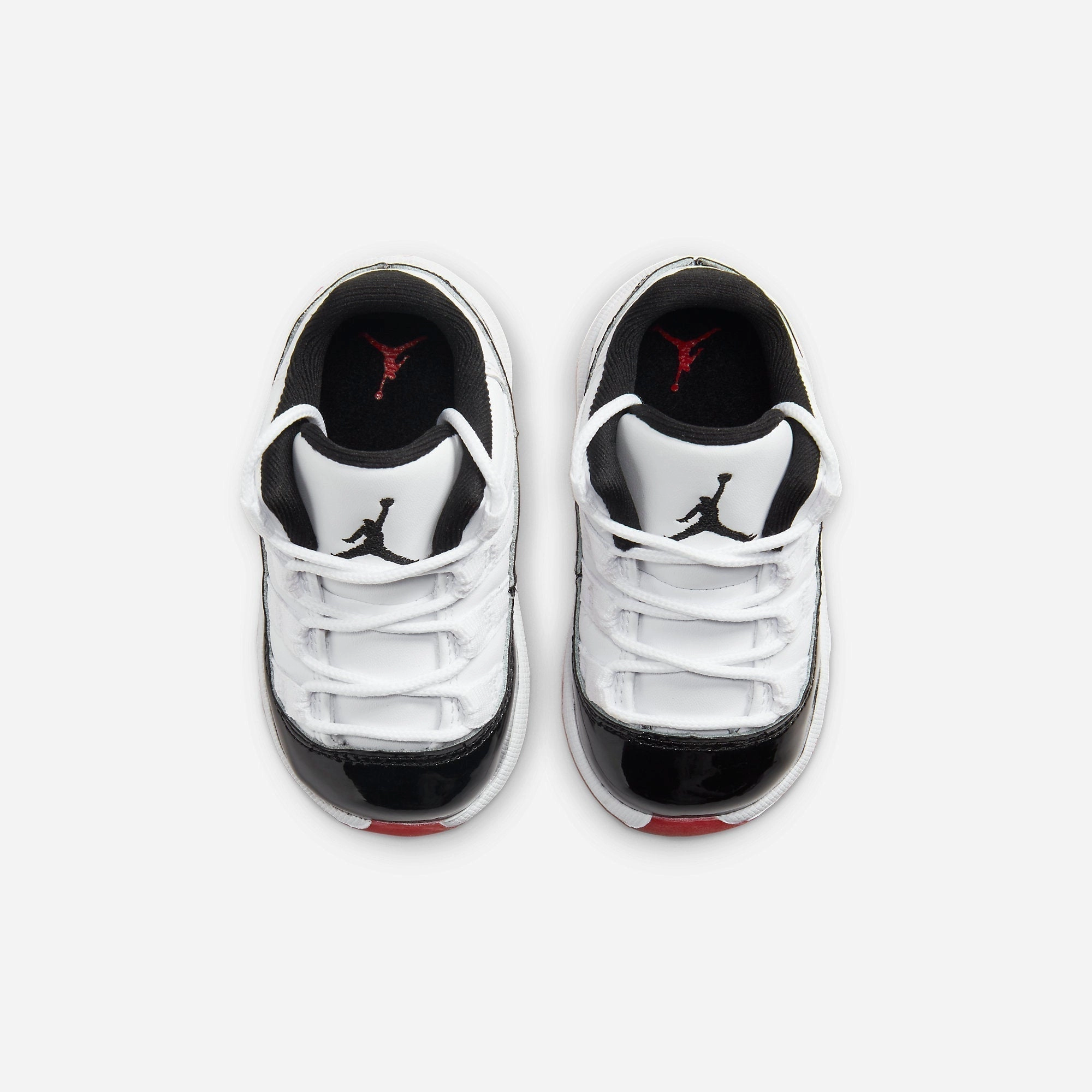 (TD) Air Jordan 11 Retro Low 'Concord Bred' (2020) 505836-160 Air Jordan 11 Patent Basketball Shoes