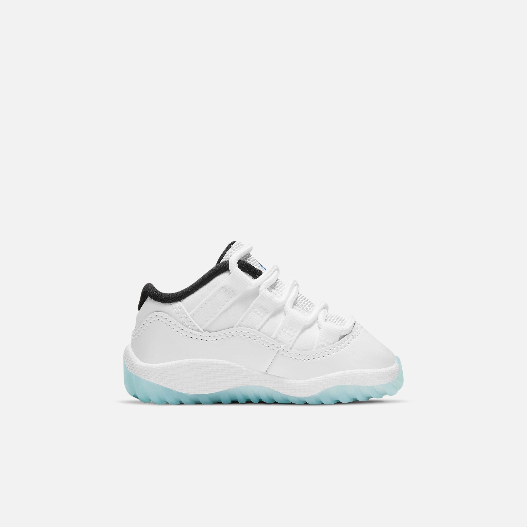 (TD) Air Jordan 11 Retro Low 'Legend Blue' (2021) 505836-117 Air Jordan 11 Patent Basketball Shoes