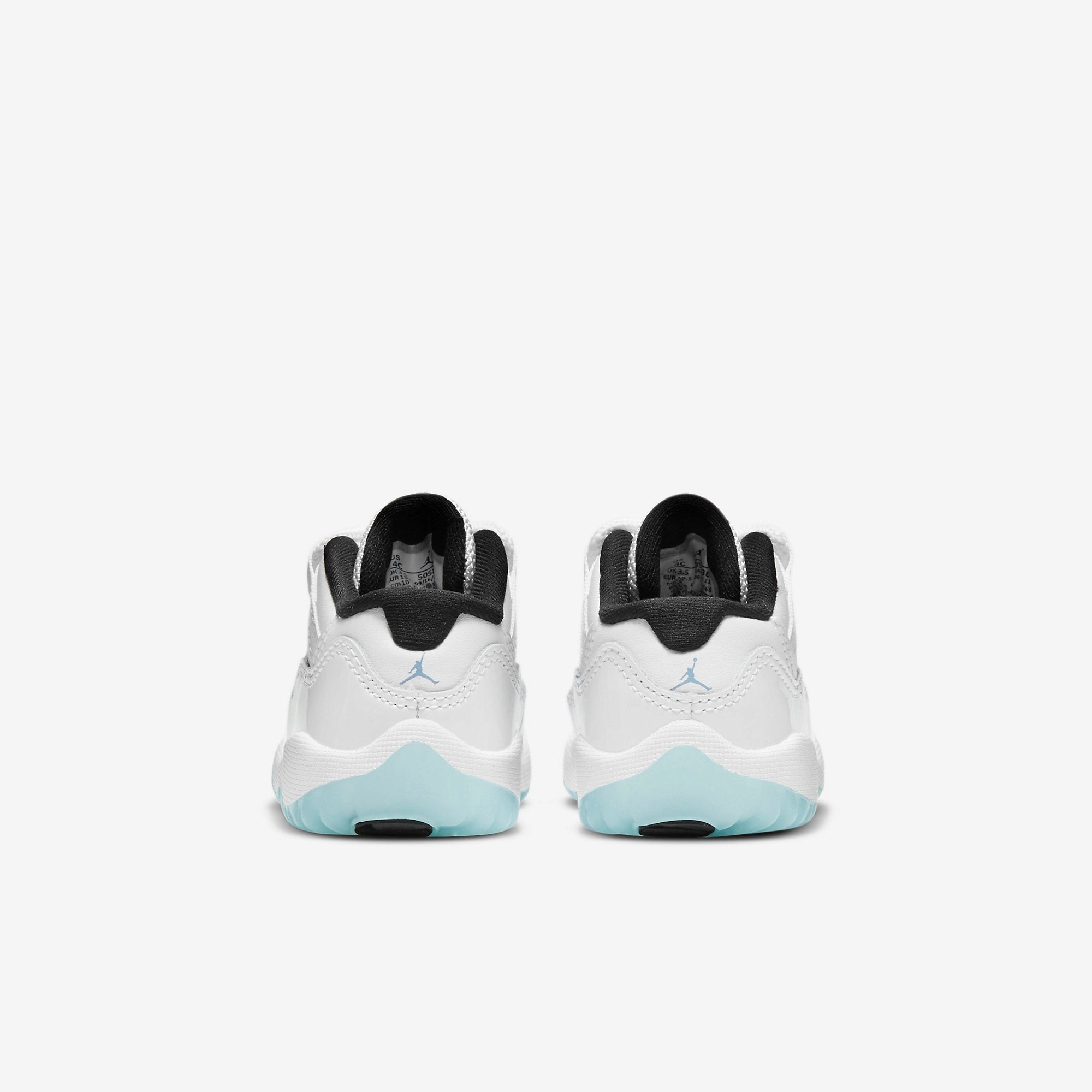 (TD) Air Jordan 11 Retro Low 'Legend Blue' (2021) 505836-117 Air Jordan 11 Patent Basketball Shoes