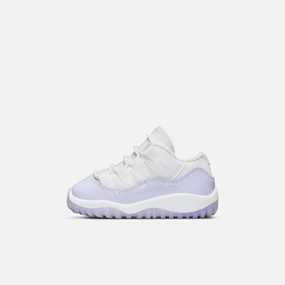 (TD) Air Jordan 11 Retro Low 'Pure Violet' (2022) 645107-101 Air Jordan 11 basketball shoes with patent look