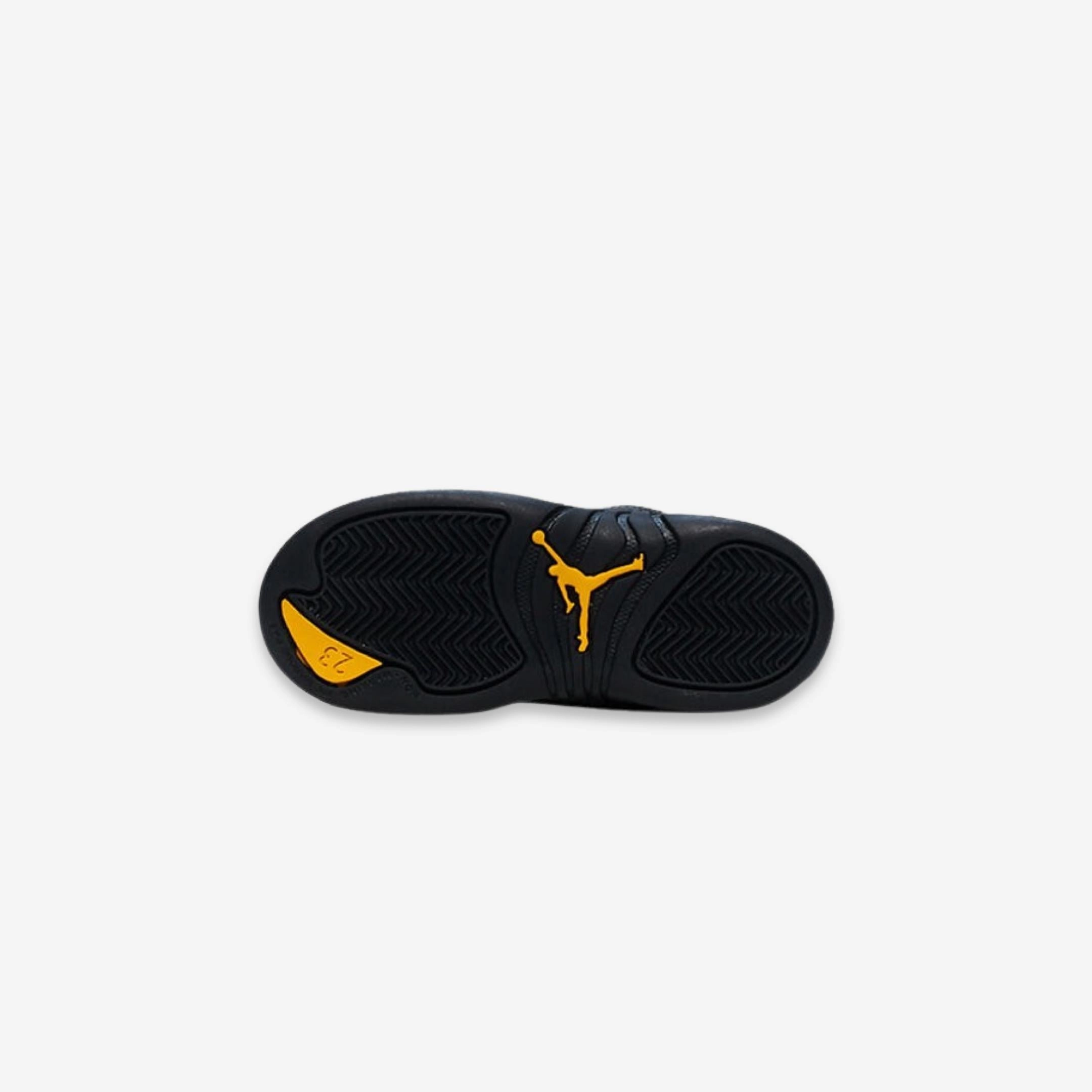 (TD) Air Jordan 12 Retro 'Black Taxi' (2022) 850000-071 Air Jordan 12 Game-Ready Sneakers