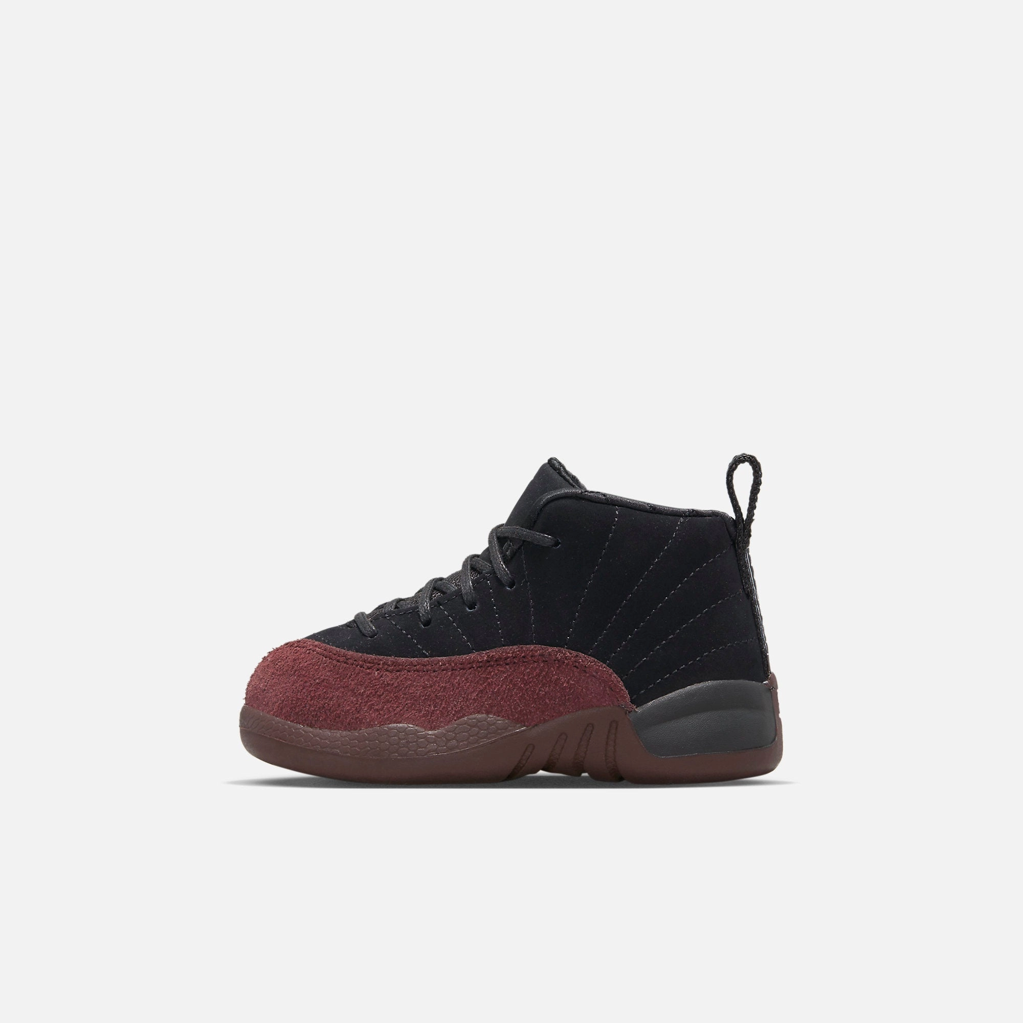 (TD) Air Jordan 12 Retro SP x A Ma Manire 'Black' (2023) FB2687-001 Air Jordan 12 performance sneakers for court