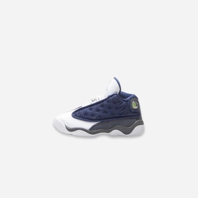 (TD) Air Jordan 13 Retro 'Flint Grey' (2020) 414581-404 Air Jordan 13 shoes with bold midsole design