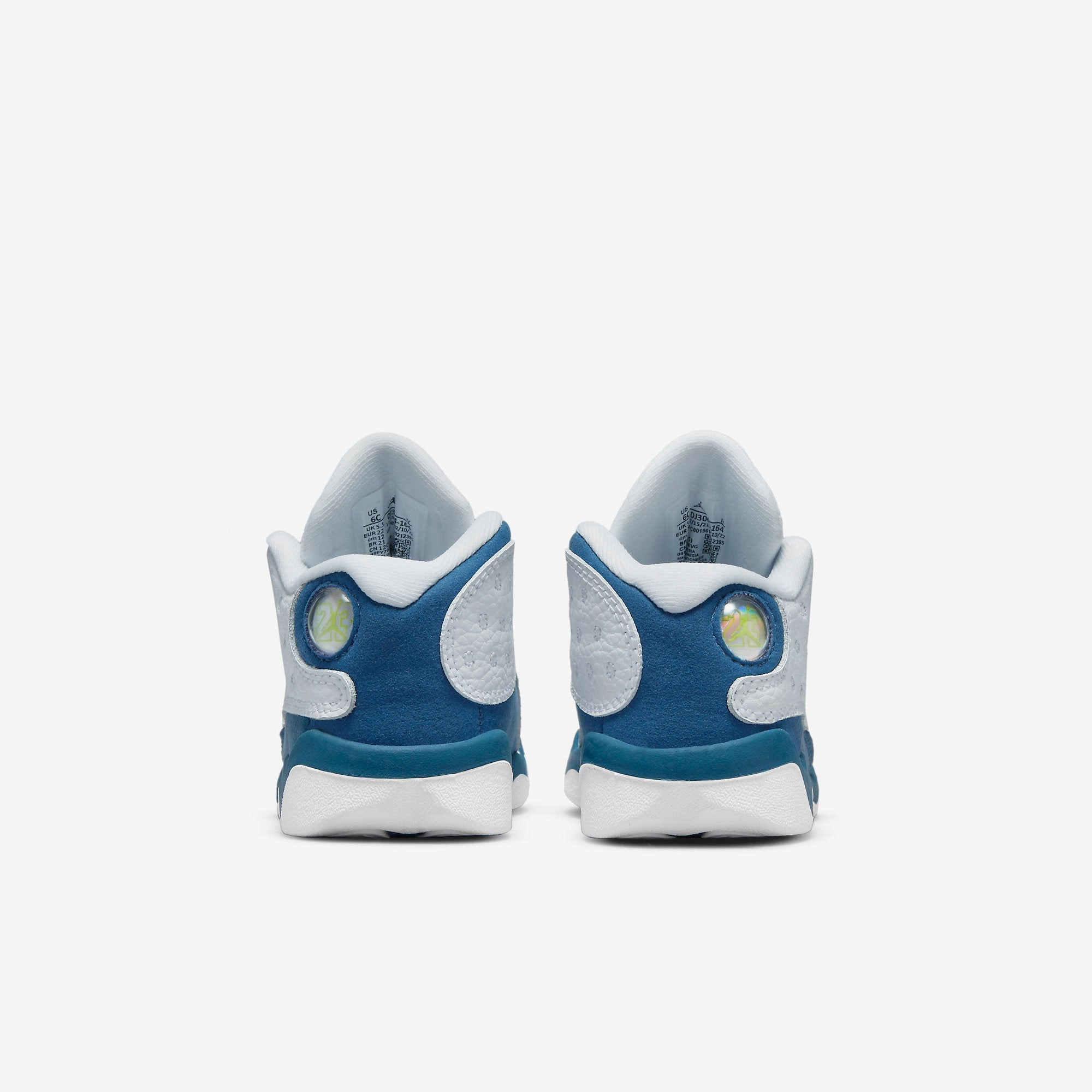 (TD) Air Jordan 13 Retro 'French Blue' (2022) DJ3004-164 Air Jordan 13 Bold Sole Basketball Shoes