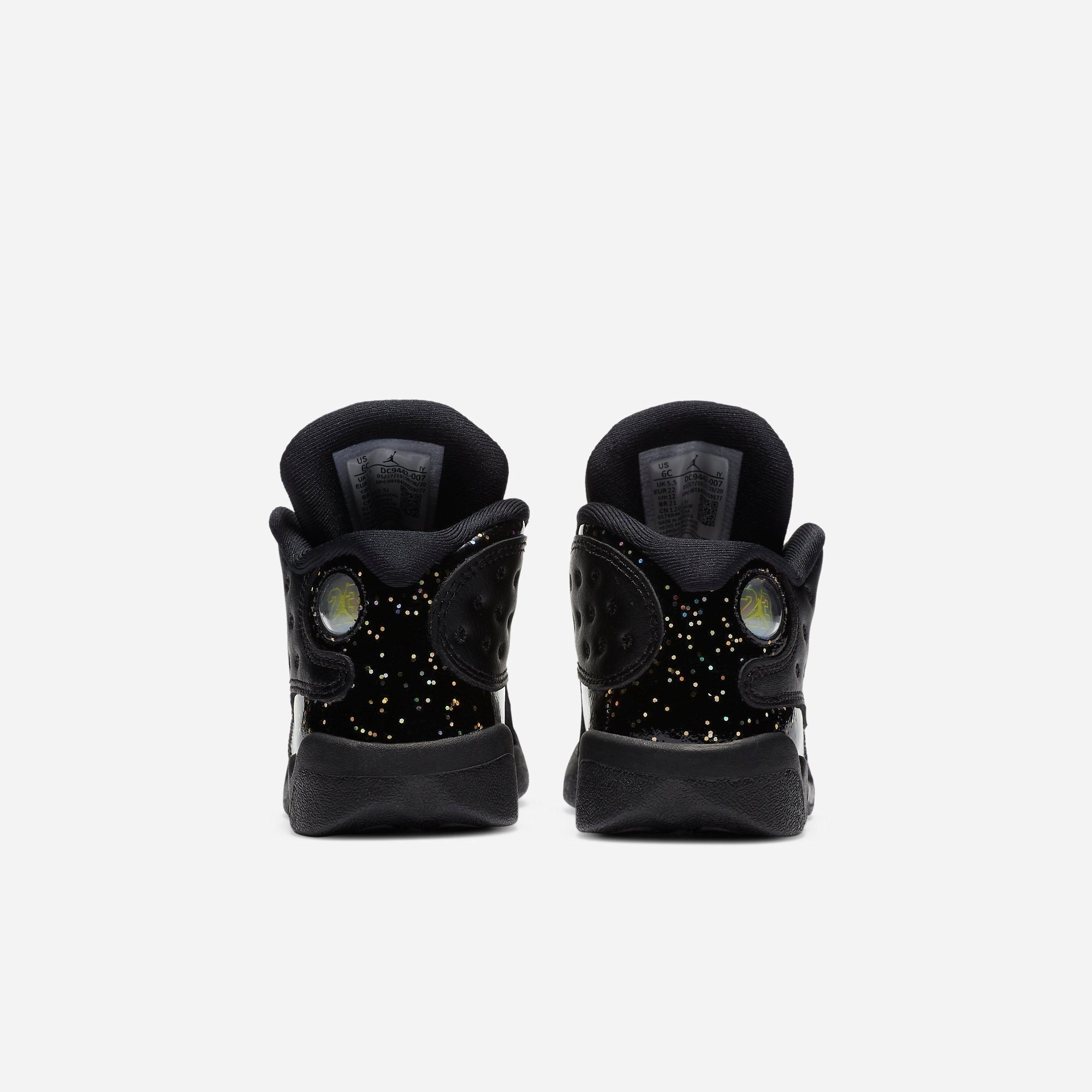 (TD) Air Jordan 13 Retro 'Gold Glitter' (2020) DC9442-007 Air Jordan 13 Bold Sole Basketball Shoes