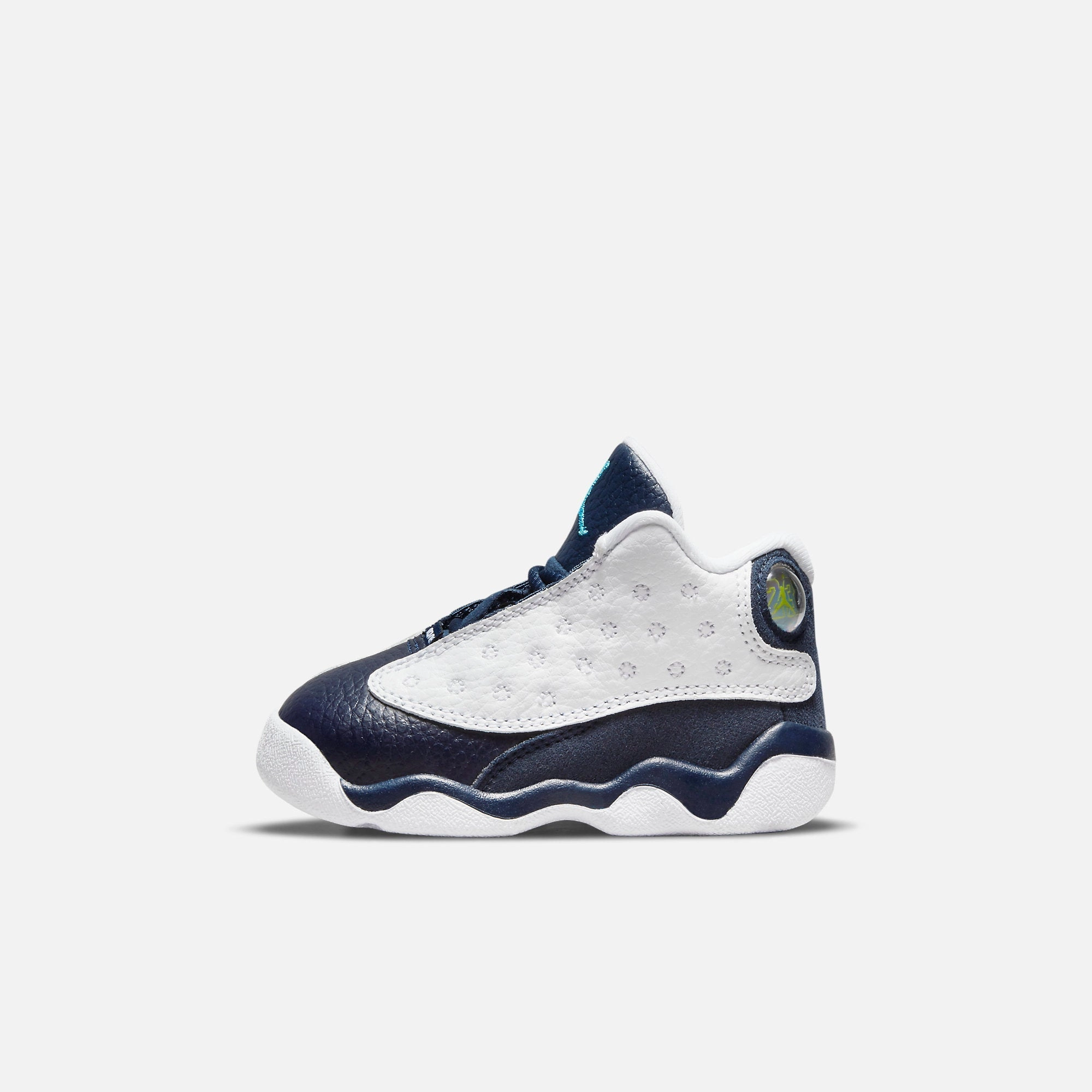 (TD) Air Jordan 13 Retro 'Hornets / Obsidian' (2021) DJ3004-144 Air Jordan 13 shoes with bold midsole design