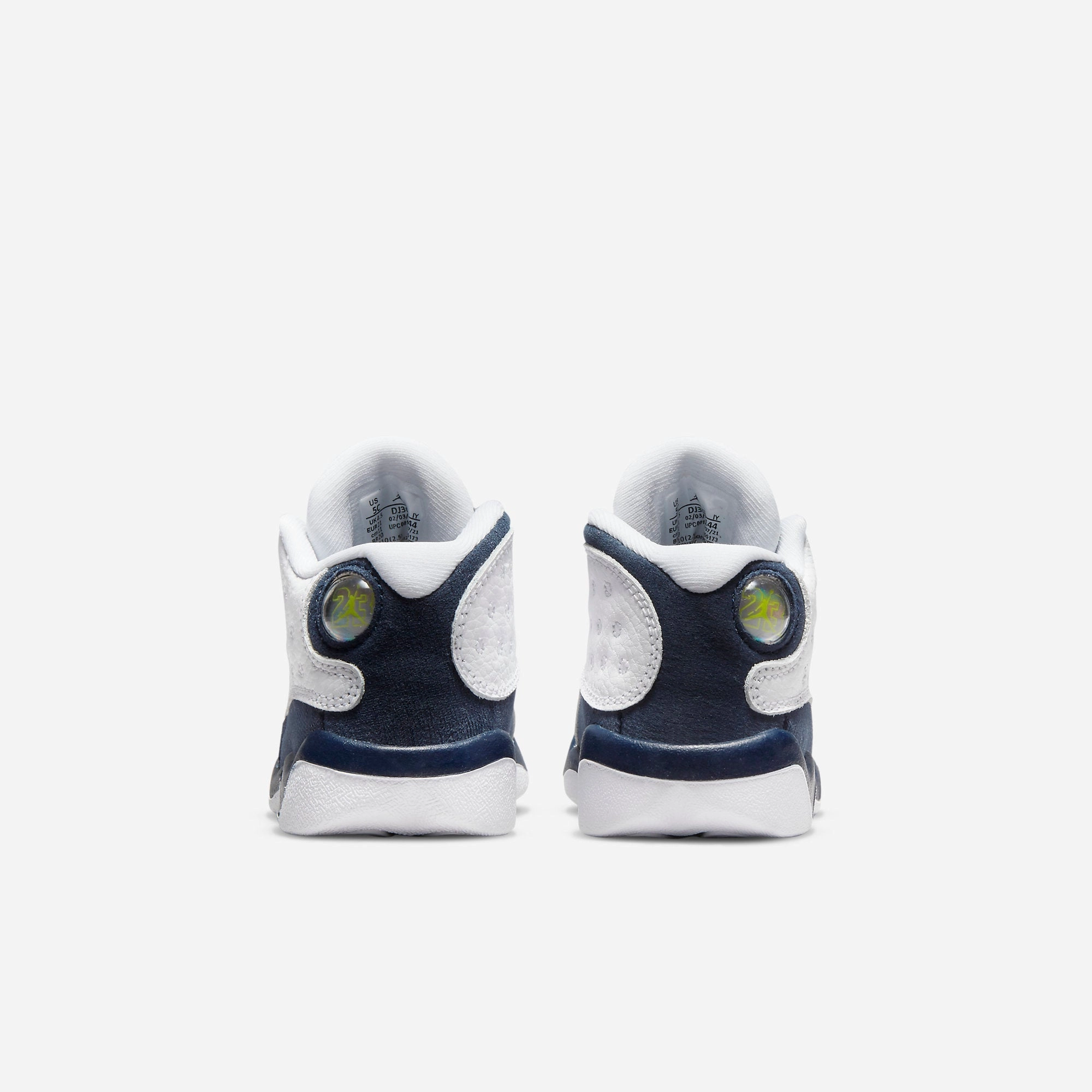 (TD) Air Jordan 13 Retro 'Hornets / Obsidian' (2021) DJ3004-144 Air Jordan 13 Bold Sole Basketball Shoes