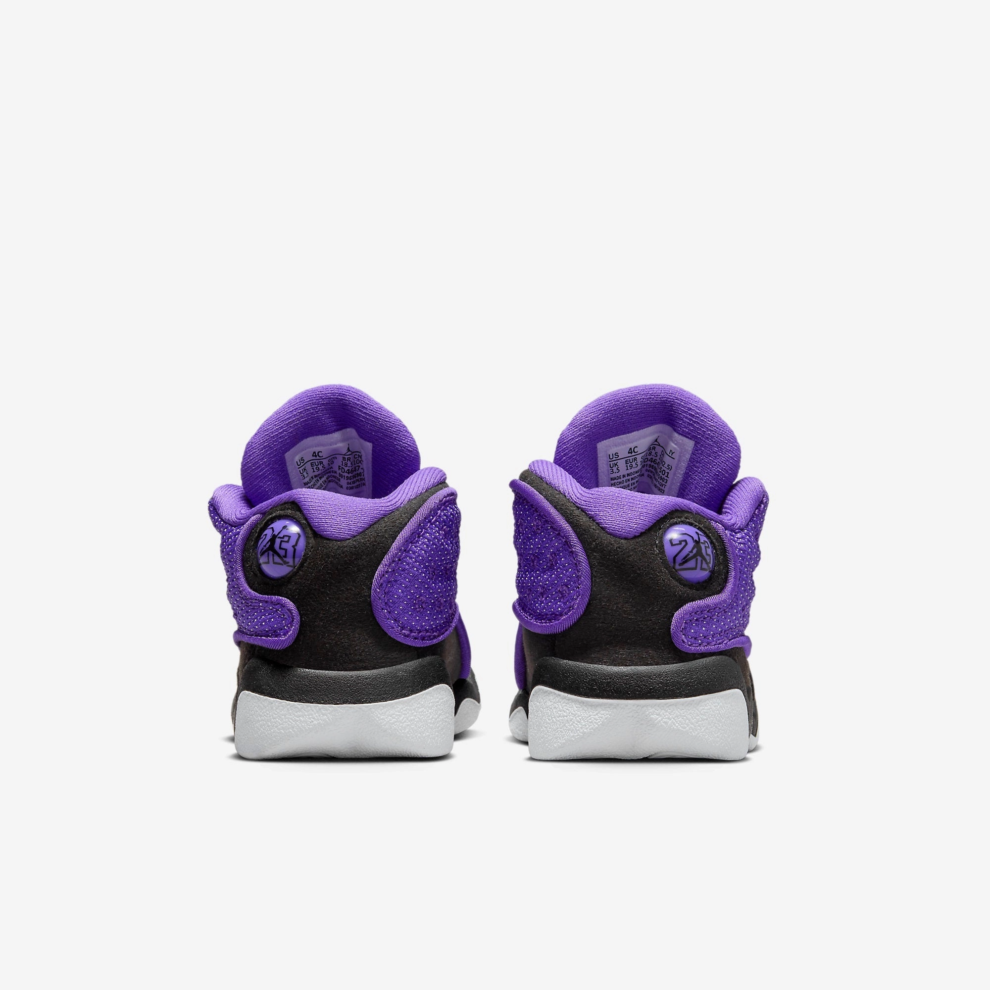 (TD) Air Jordan 13 Retro 'Purple Venom' (2023) FD4647-501 Air Jordan 13 Bold Sole Basketball Shoes