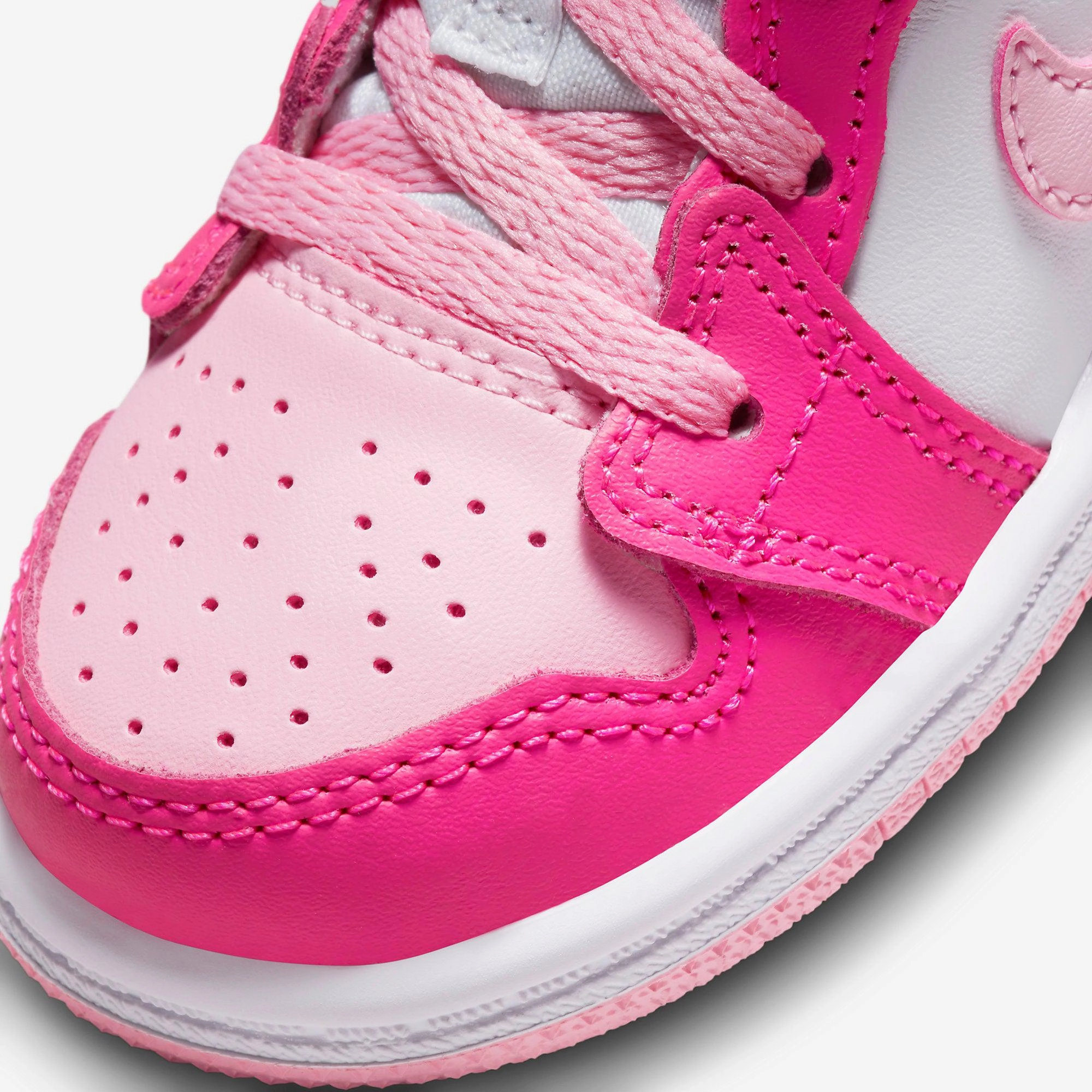 (TD) Air Jordan 1 Mid 'Fierce Pink' (2023) FD8782-116 Air Jordan 1 Timeless Heritage Shoes