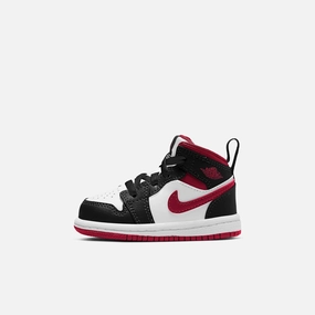 (TD) Air Jordan 1 Mid 'Gym Red' (2021) 640735-122 Iconic Air Jordan 1 shoes with bold accents