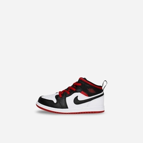 (TD) Air Jordan 1 Mid 'Gym Red / Black Toe' (2023) DQ8425-106 Authentic Air Jordan 1 in premium leather