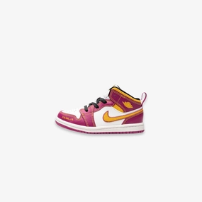 (TD) Air Jordan 1 Mid DOD 'Dia de Los Muertos' (2020) DC0501-100 Iconic Air Jordan 1 shoes with bold accents