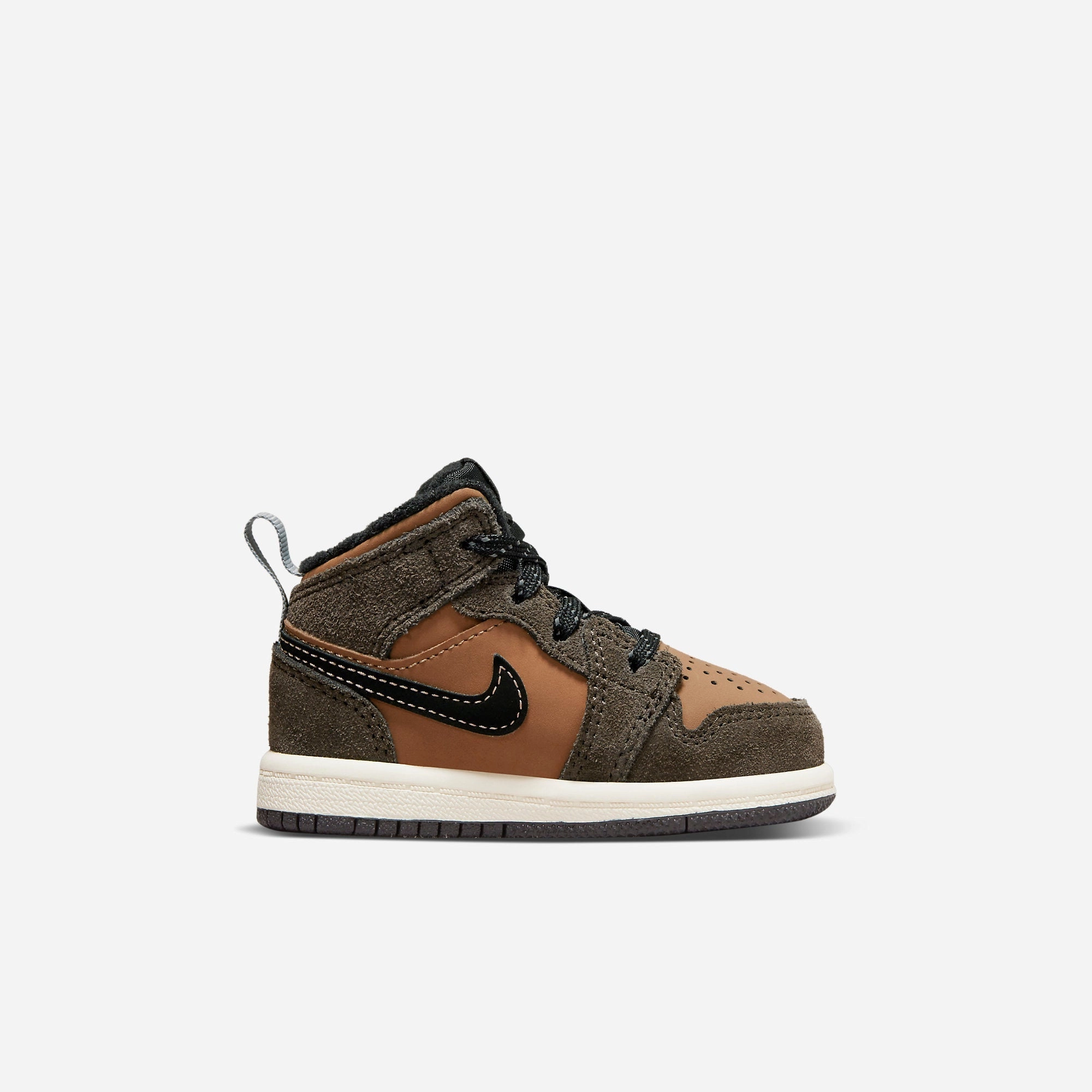 (TD) Air Jordan 1 Mid SE 'Dark Chocolate' (2021) DC7250-200 Air Jordan 1 Timeless Heritage Shoes