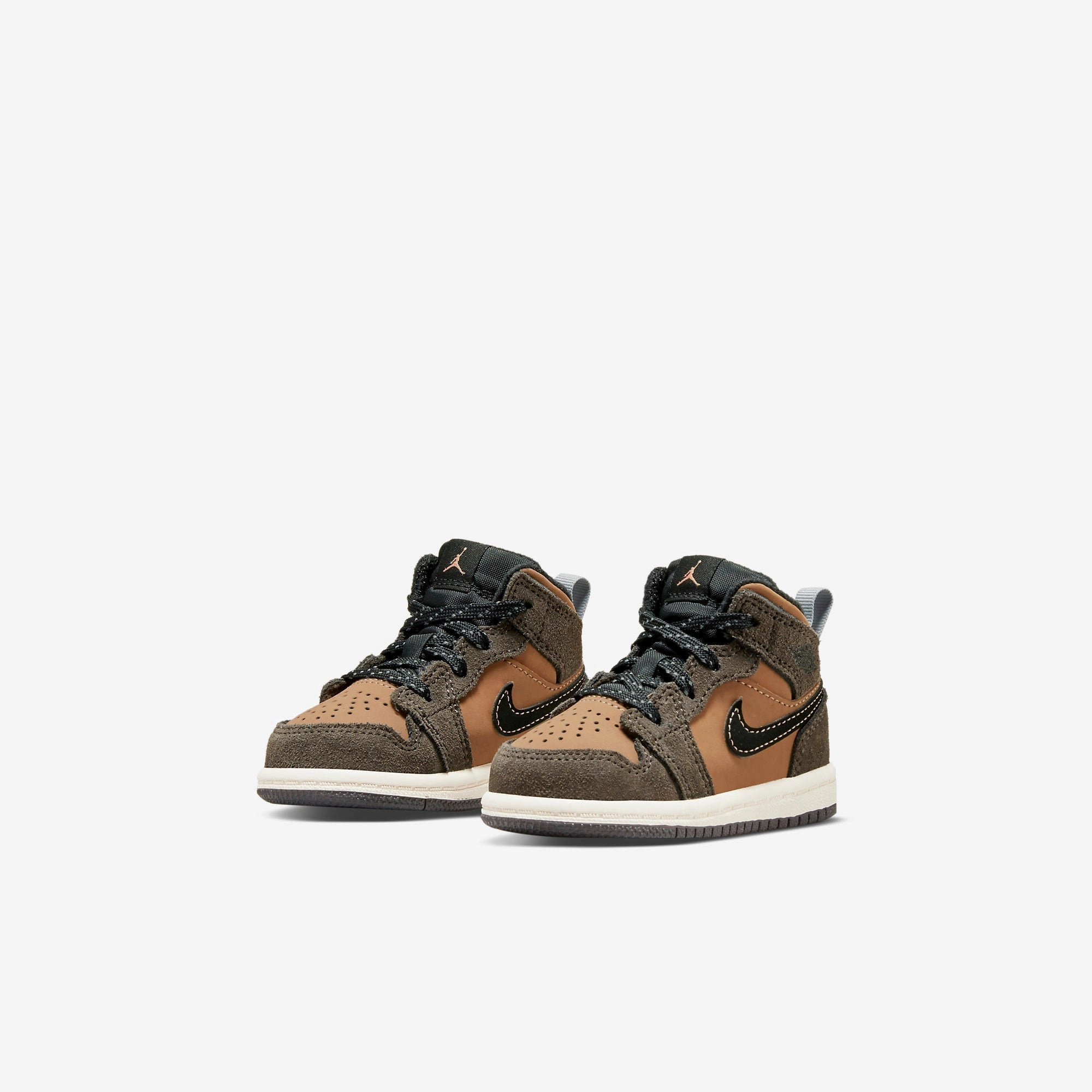 (TD) Air Jordan 1 Mid SE 'Dark Chocolate' (2021) DC7250-200 Air Jordan 1 Timeless Heritage Shoes