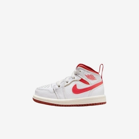 (TD) Air Jordan 1 Mid SE 'Dune Red' (2024) FJ3466-160 Authentic Air Jordan 1 in premium leather