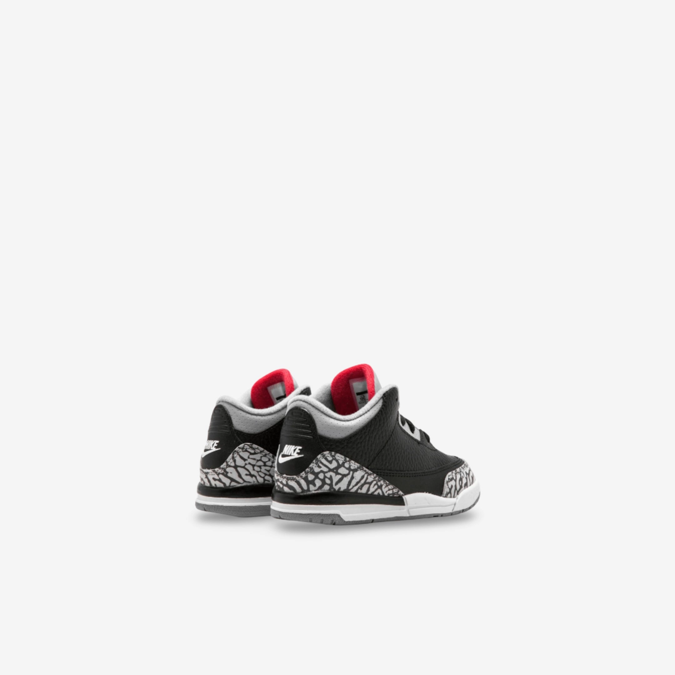 (TD) Air Jordan 3 Retro 'Black Cement' (2018) 832033-021 Air Jordan 3 Retro Throwback Sneakers