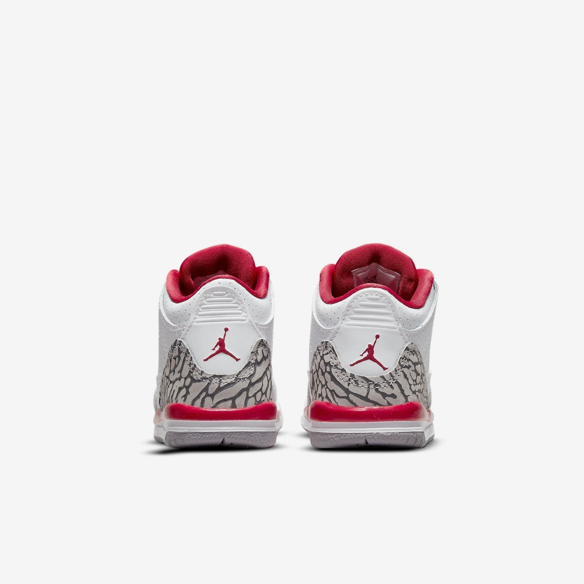 (TD) Air Jordan 3 Retro 'Cardinal' (2022) 832033-126 Air Jordan 3 Retro Throwback Sneakers