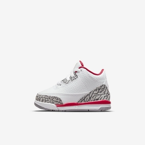 (TD) Air Jordan 3 Retro 'Cardinal' (2022) 832033-126 Air Jordan 3 retro sneakers with throwback vibe