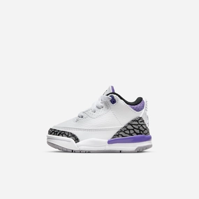 (TD) Air Jordan 3 Retro 'Dark Iris' (2022) DM0968-105 Air Jordan 3 retro sneakers with throwback vibe