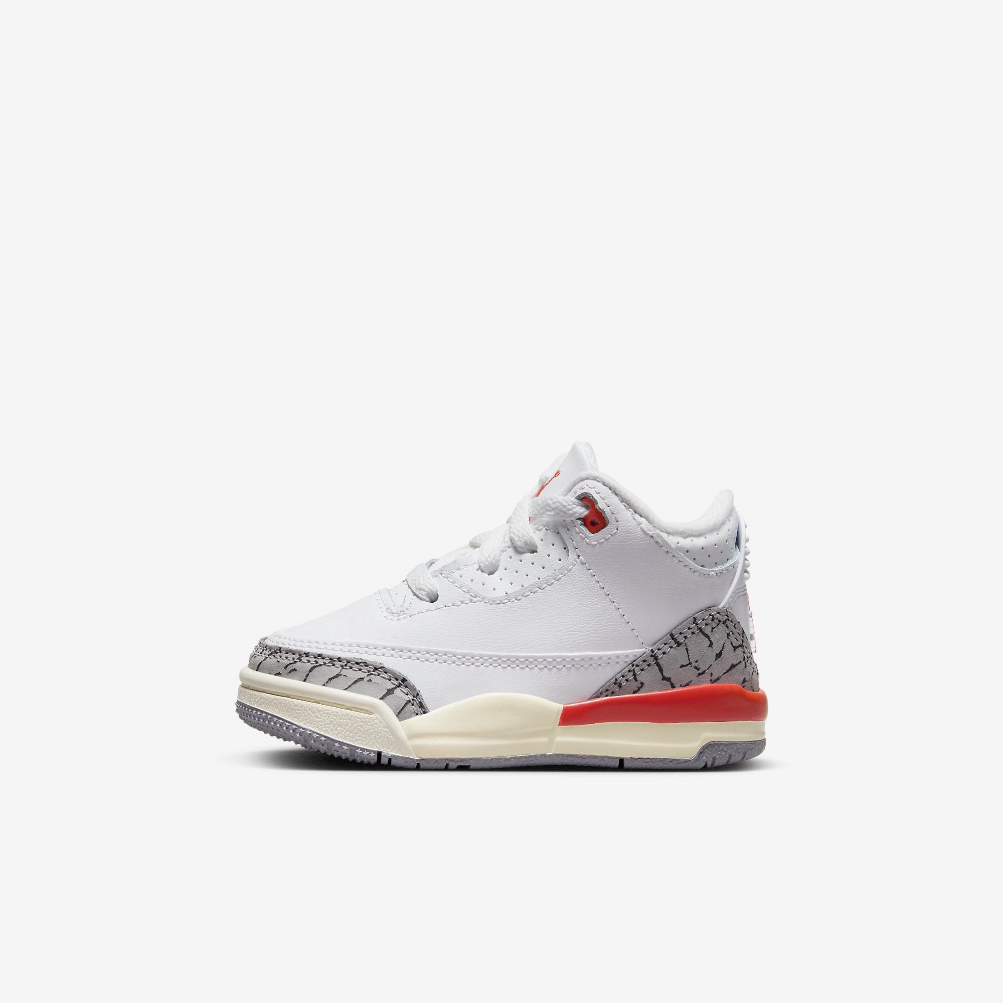 (TD) Air Jordan 3 Retro 'Georgia Peach' (2024) FQ9175-121 Air Jordan 3 retro sneakers with throwback vibe