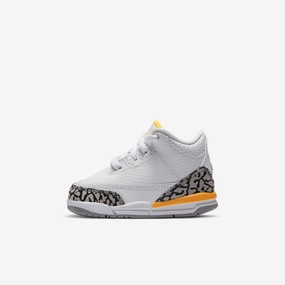 (TD) Air Jordan 3 Retro 'Laser Orange' (2020) 654964-108 Air Jordan 3 retro sneakers with throwback vibe