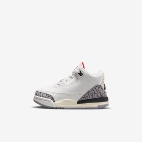 (TD) Air Jordan 3 Retro 'Reimagined White Cement' (2023) DM0968-100 Air Jordan 3 retro sneakers with throwback vibe