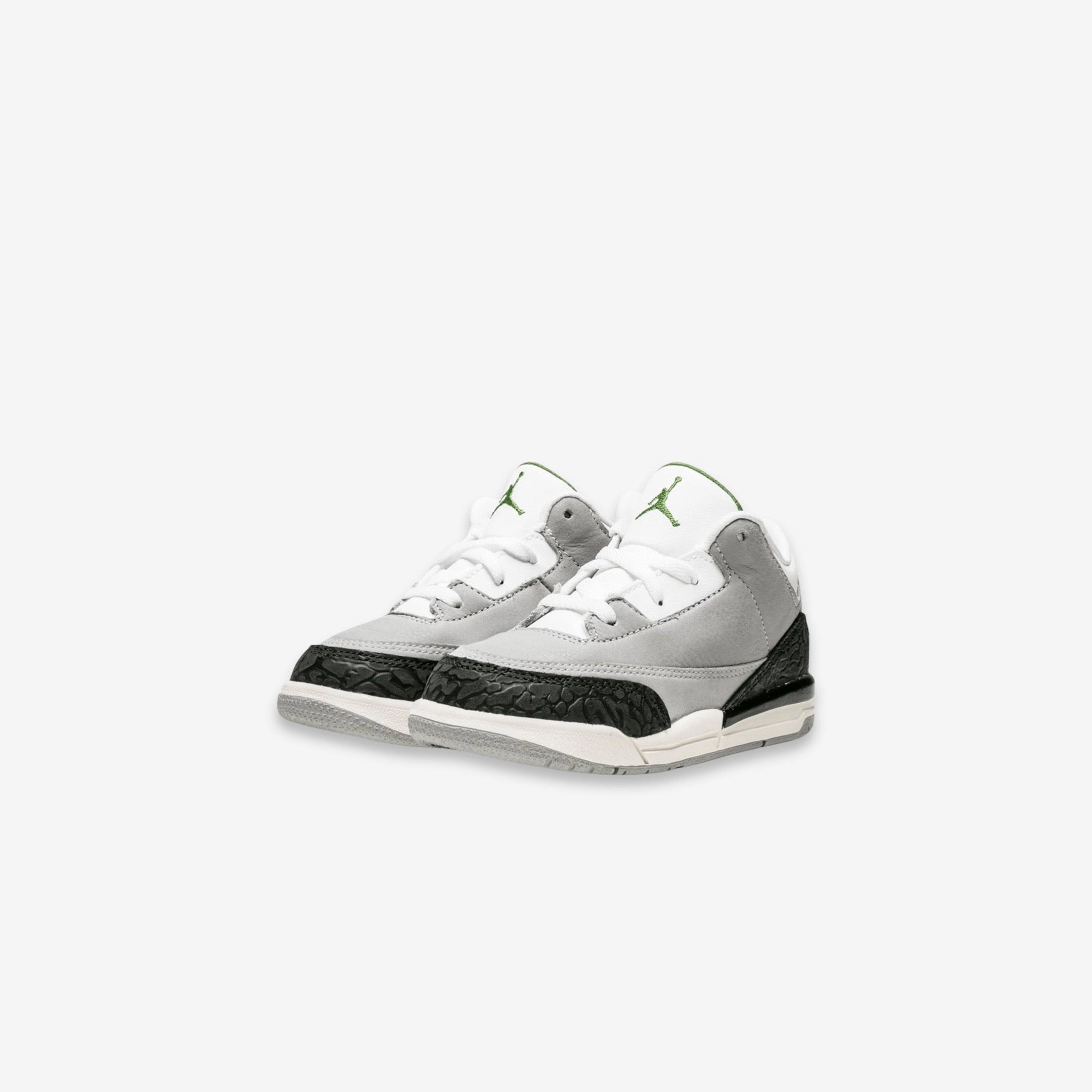 (TD) Air Jordan 3 Retro 'Tinker Hatfield Chlorophyll' (2018) 832033-006 Air Jordan 3 Retro Throwback Sneakers