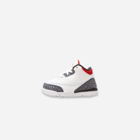 (TD) Air Jordan 3 Retro SE 'Denim Fire Red' (2020) DB0442-100 Air Jordan 3 retro sneakers with throwback vibe
