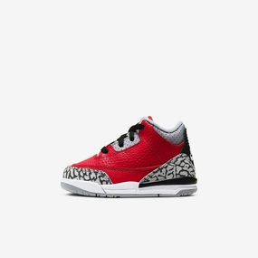 (TD) Air Jordan 3 Retro SE 'Red Cement' (Nike Air) (2020) CQ0489-600 (2020) CQ0489-600 Air Jordan 3 retro sneakers with throwback vibe