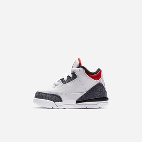 (TD) Air Jordan 3 Retro SE-T 'Japan Denim Fire Red' (2020) DB4170-100 Air Jordan 3 retro sneakers with throwback vibe
