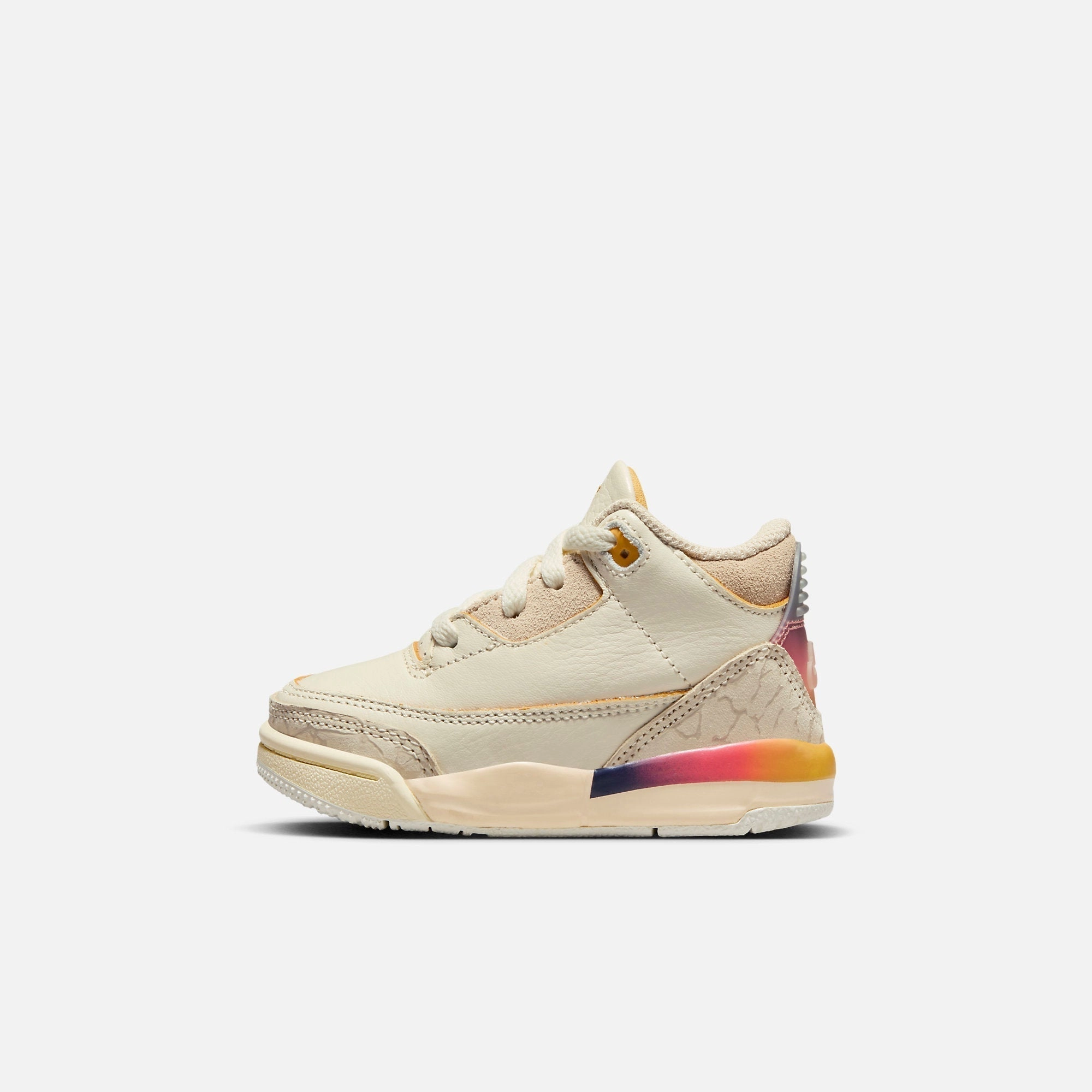 (TD) Air Jordan 3 Retro SP x J Balvin 'Medelln Sunset' (2023) FN0347-901 Air Jordan 3 retro sneakers with throwback vibe