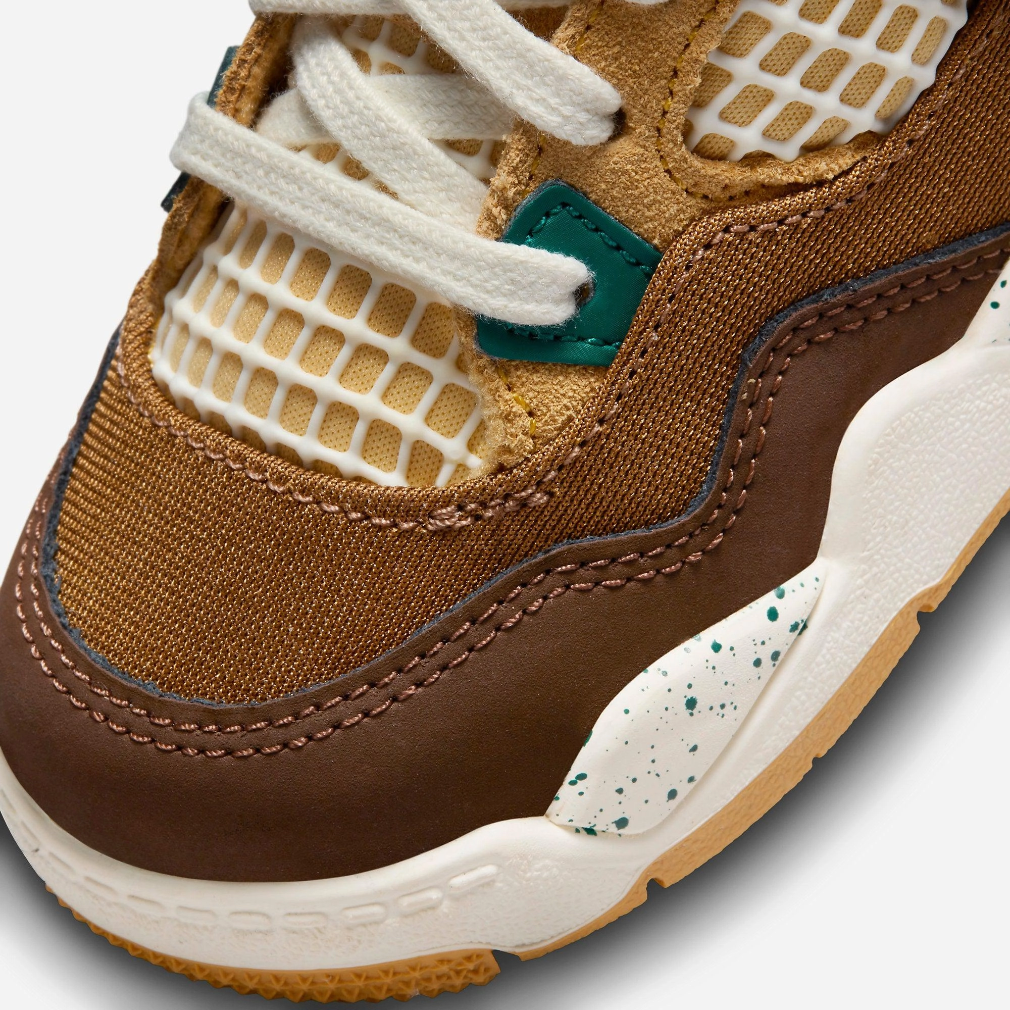 (TD) Air Jordan 4 Retro 'Cacao Wow' (2023) FB2215-200 Air Jordan 4 Visible Air Unit Sneakers
