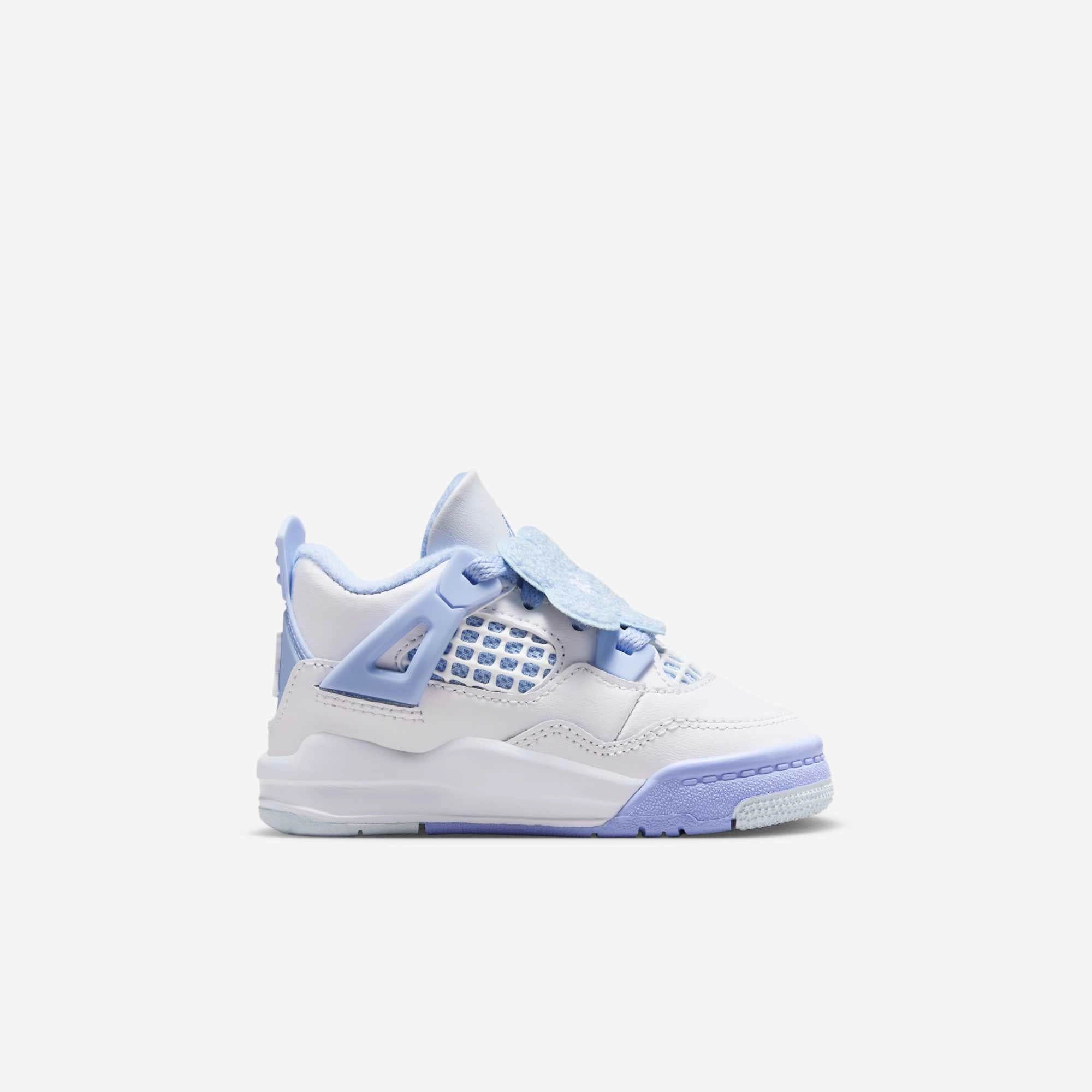 (TD) Air Jordan 4 Retro 'Forget Me Not / Aluminum' (2025) IB8961-100 Air Jordan 4 Visible Air Unit Sneakers
